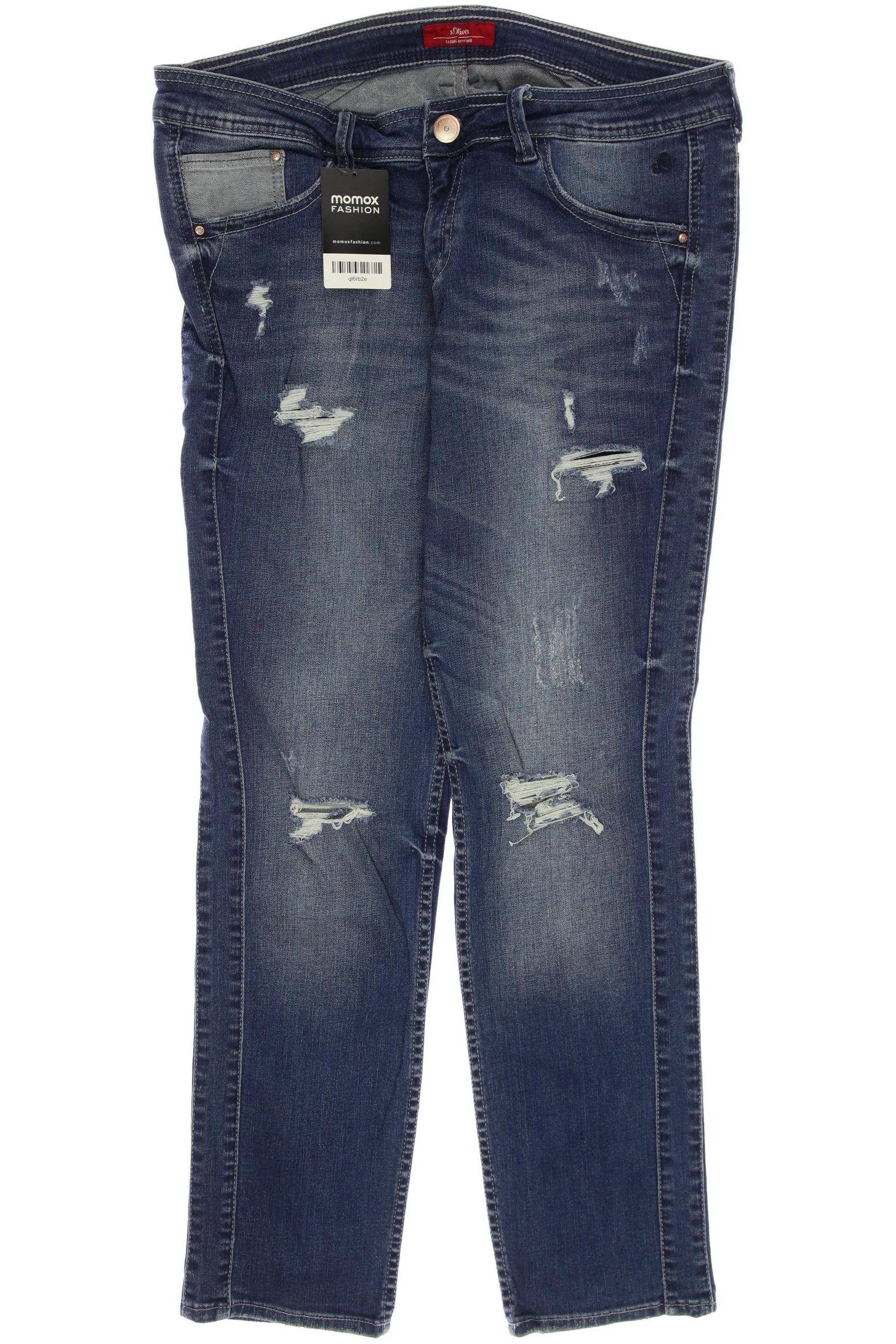 

s.Oliver Damen Jeans, blau