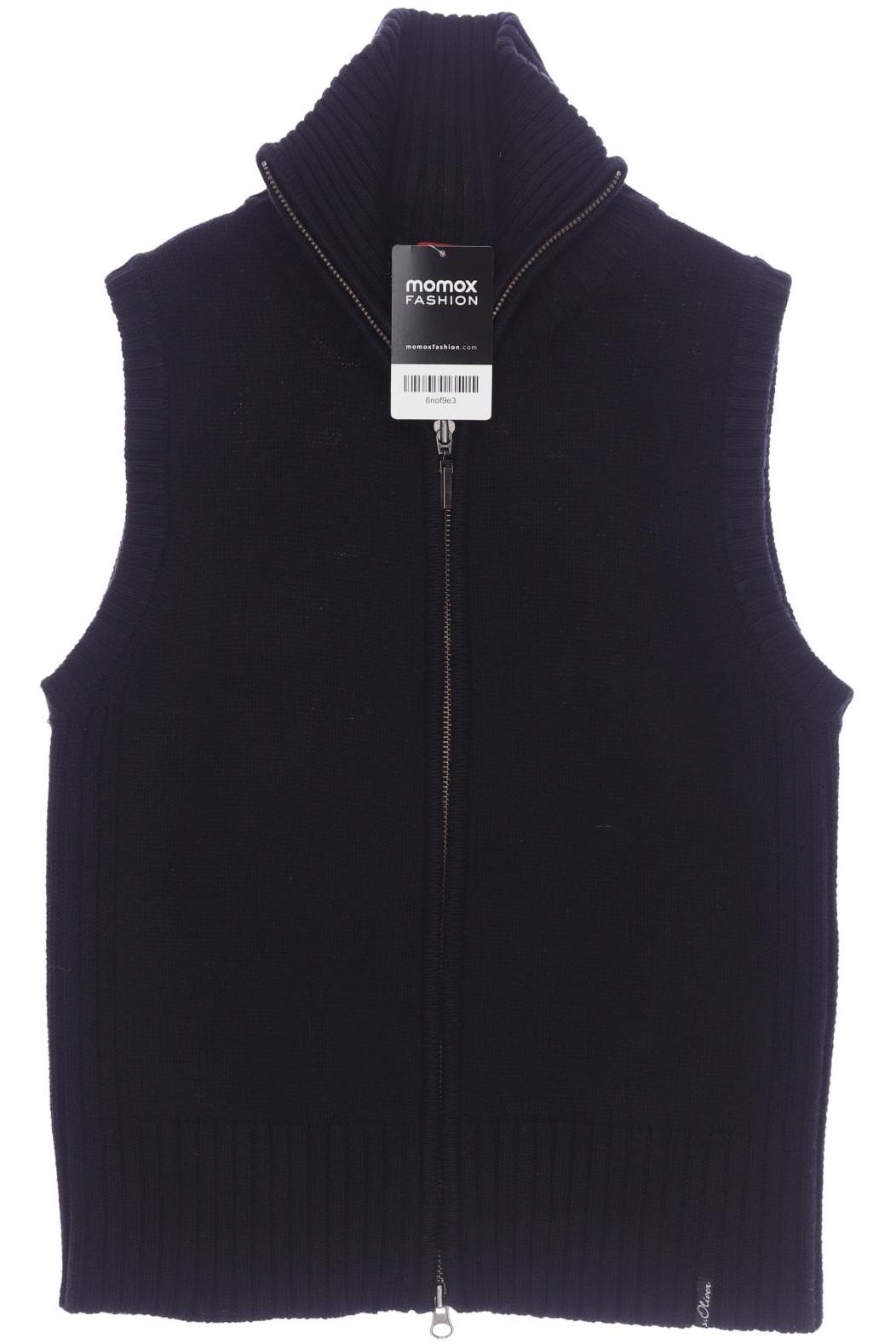 

s.Oliver Damen Weste, schwarz, Gr. 38