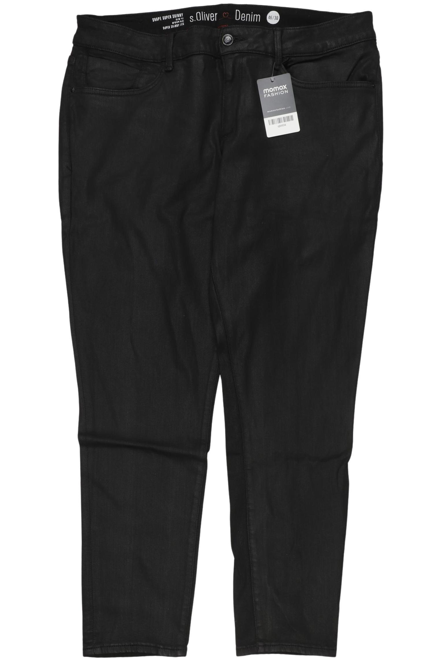 

s.Oliver Damen Jeans, schwarz, Gr. 46