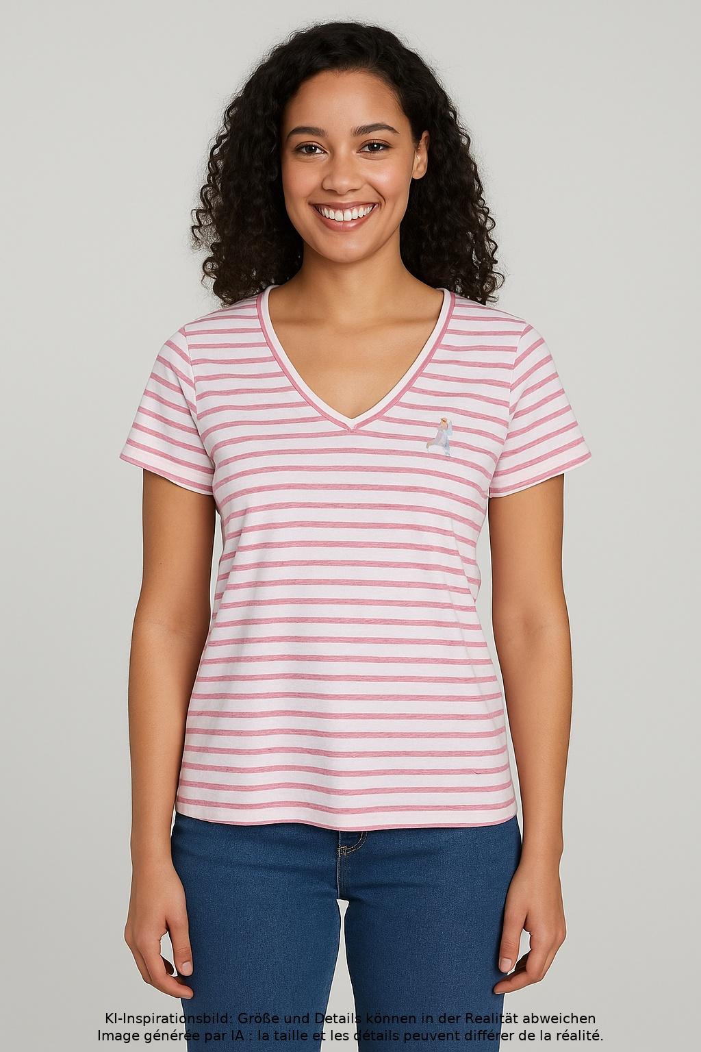 

s.Oliver Damen T-Shirt, mehrfarbig, Gr. 42