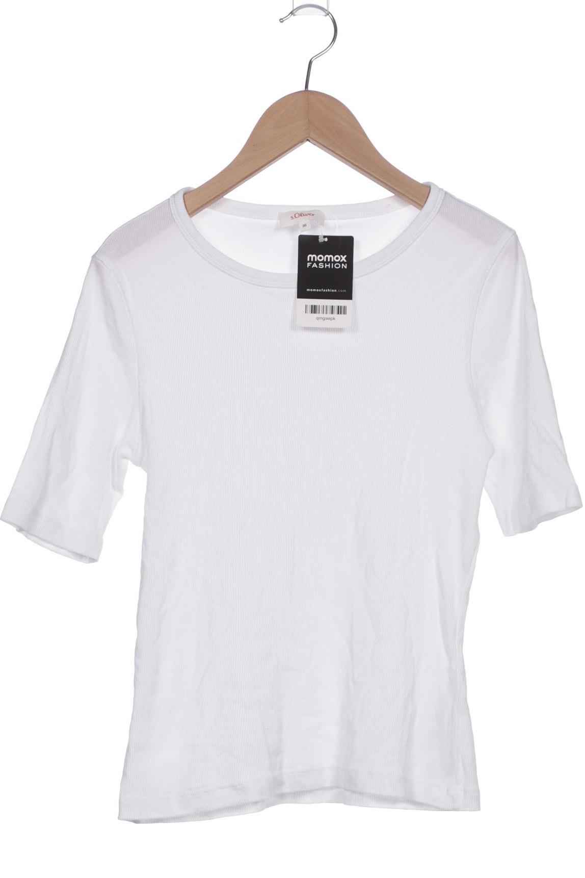 

s.Oliver Damen T-Shirt, weiß, Gr. 36