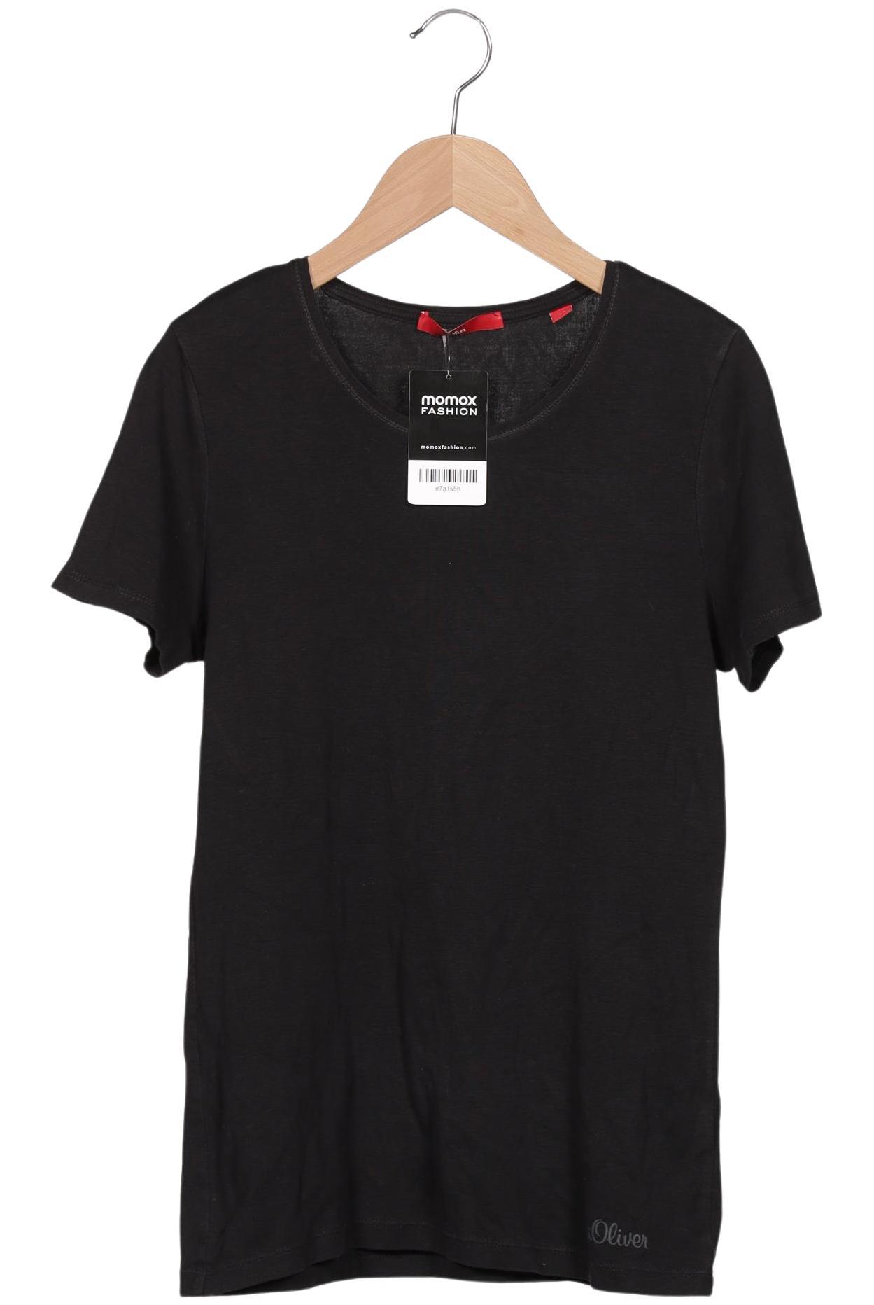 

s.Oliver Damen T-Shirt, schwarz, Gr. 40