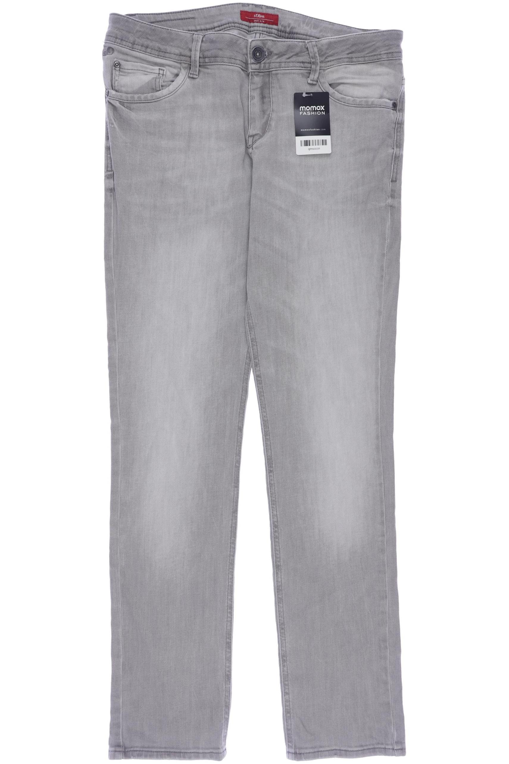 

s.Oliver Damen Jeans, grau, Gr. 33