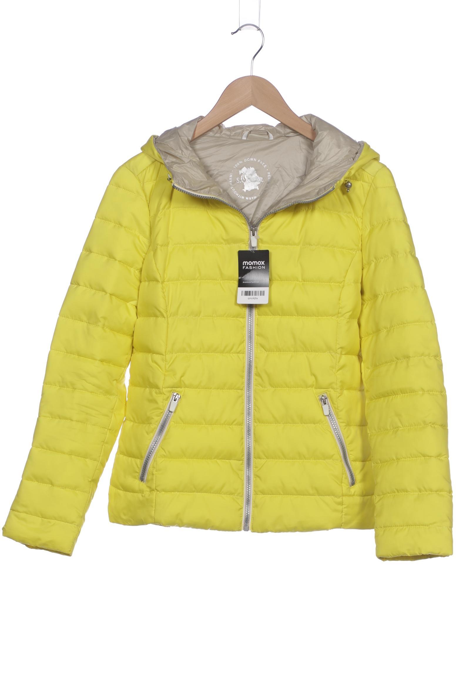 

s.Oliver Damen Jacke, gelb, Gr. 38