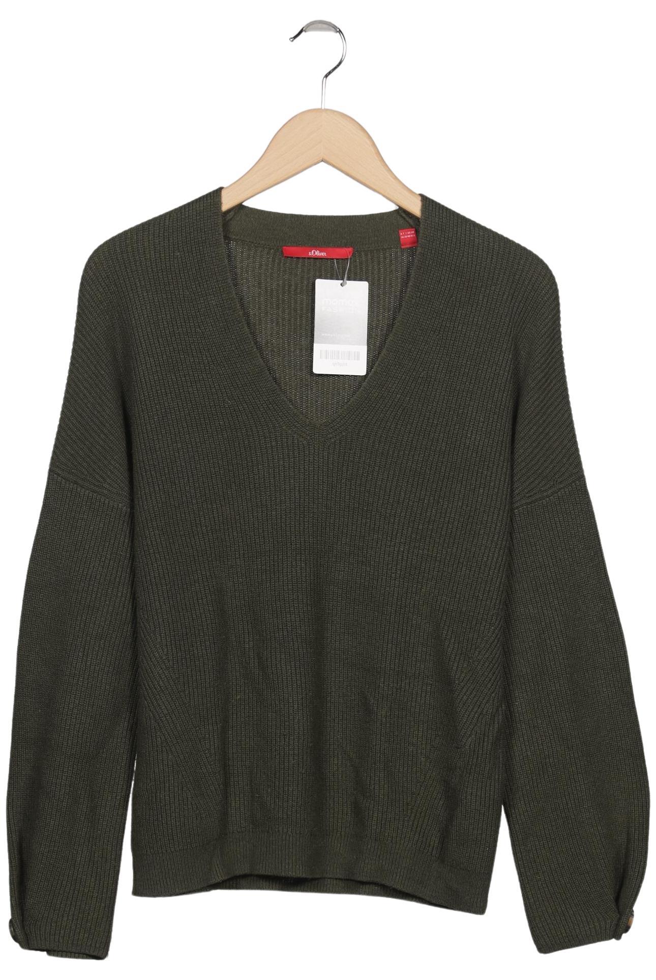 

s.Oliver Damen Pullover, grün, Gr. 36