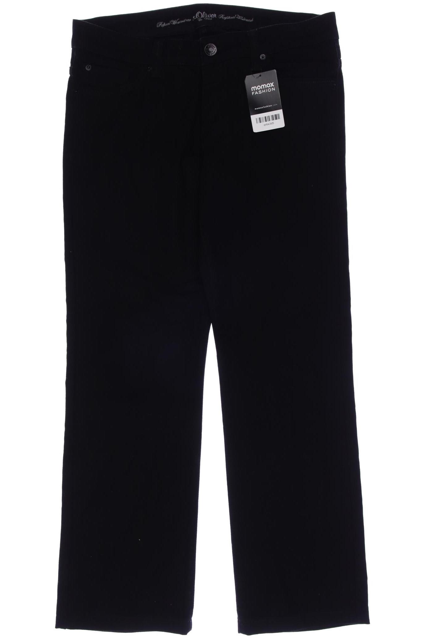 

s.Oliver Damen Jeans, schwarz, Gr. 40