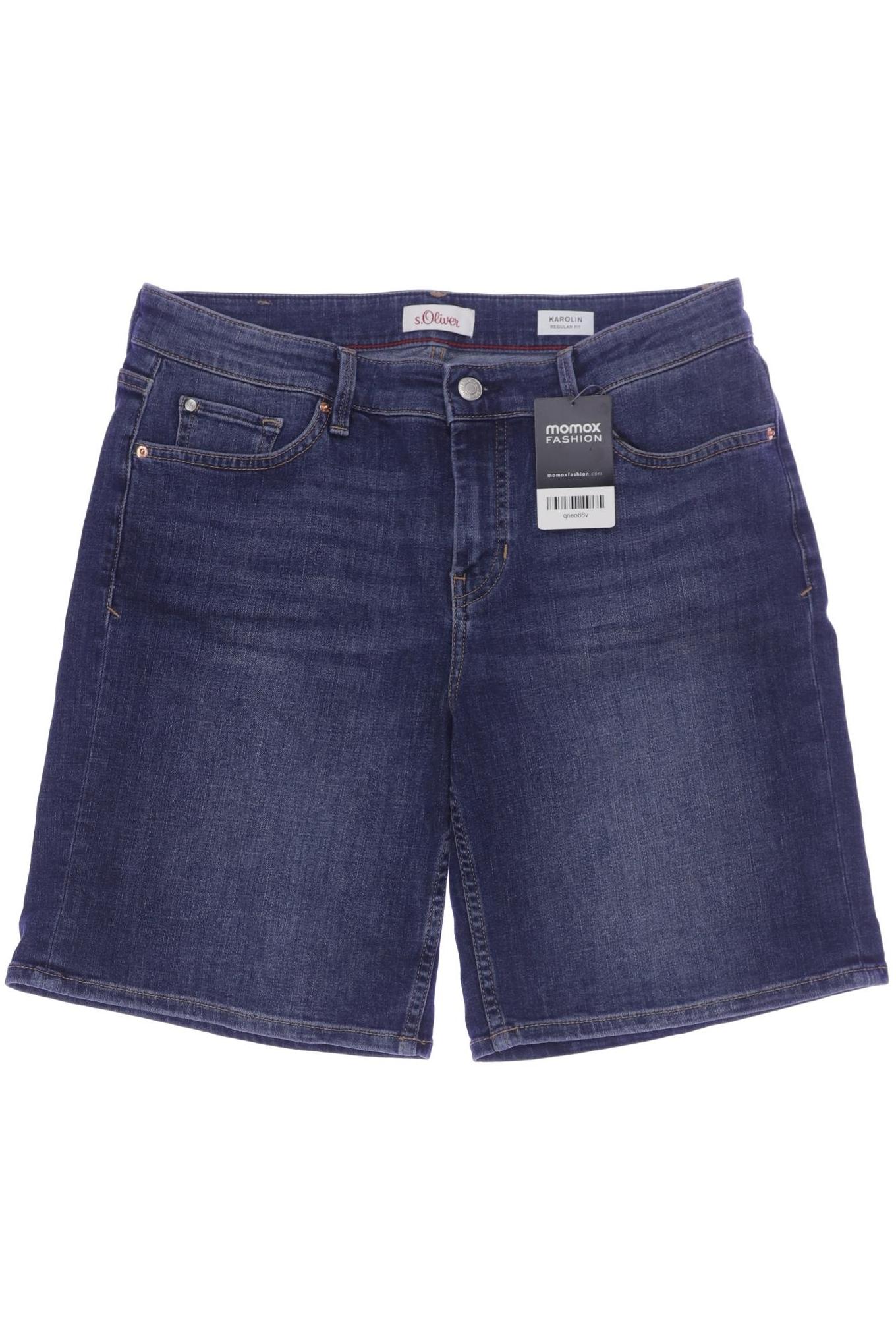 

s.Oliver Damen Shorts, blau, Gr. 40