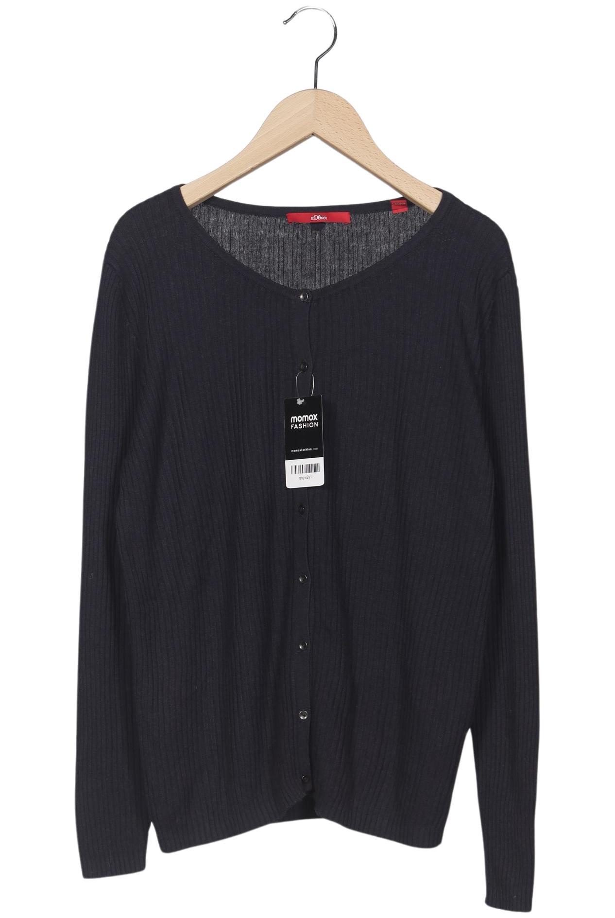 

s.Oliver Damen Strickjacke, marineblau, Gr. 40