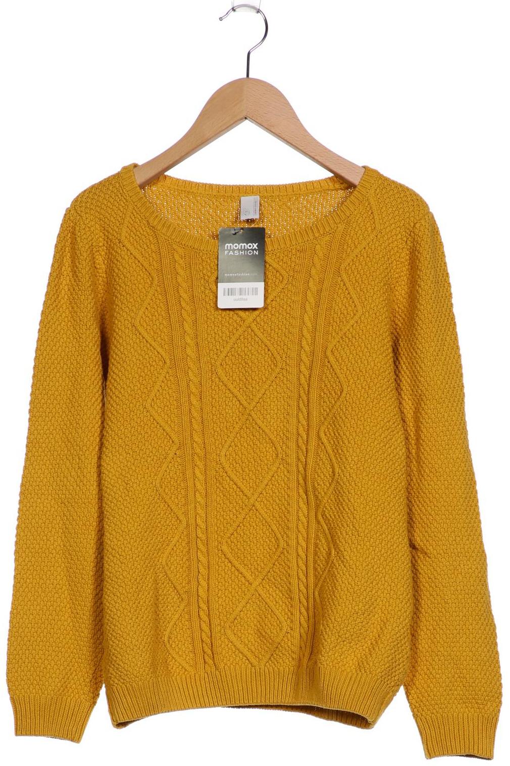 

s.Oliver Damen Pullover, gelb, Gr. 40