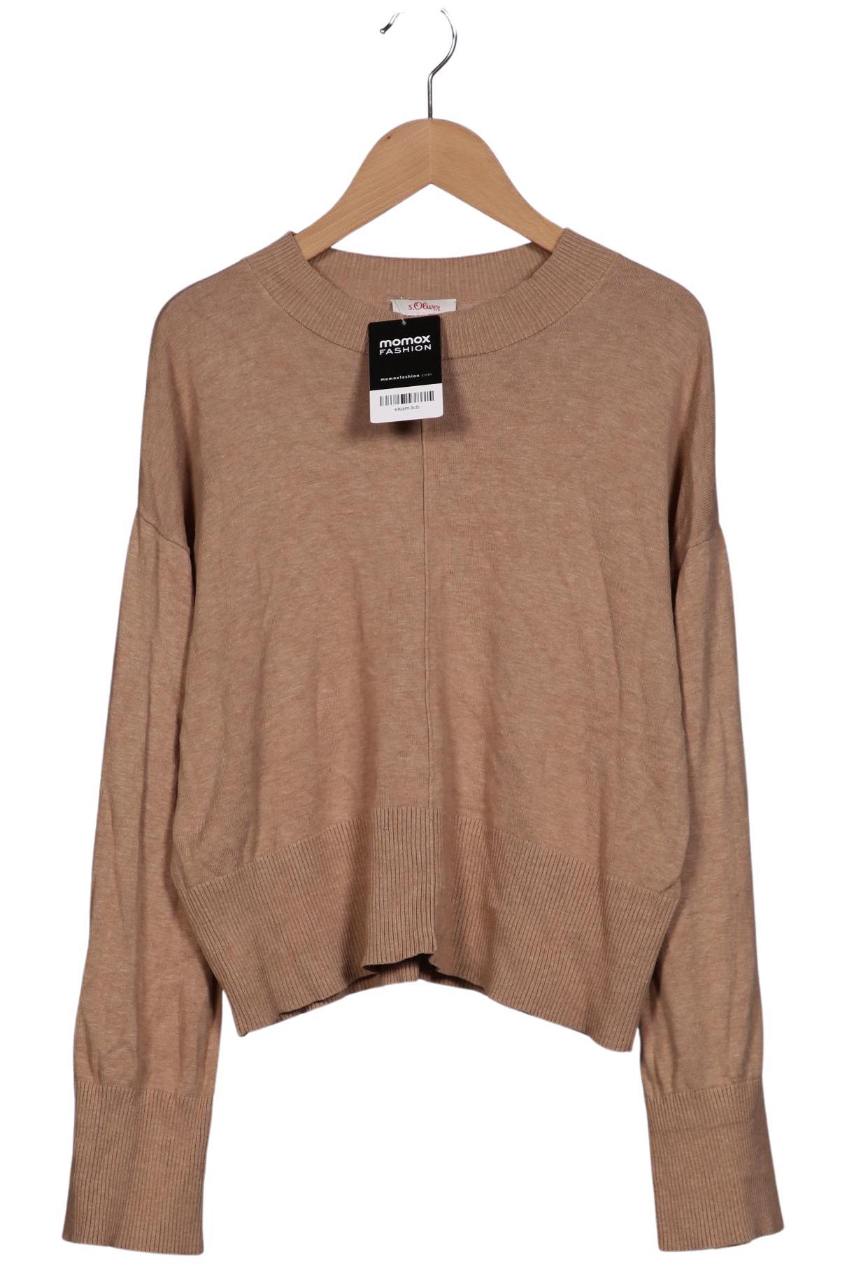 

s.Oliver Damen Pullover, beige, Gr. 36