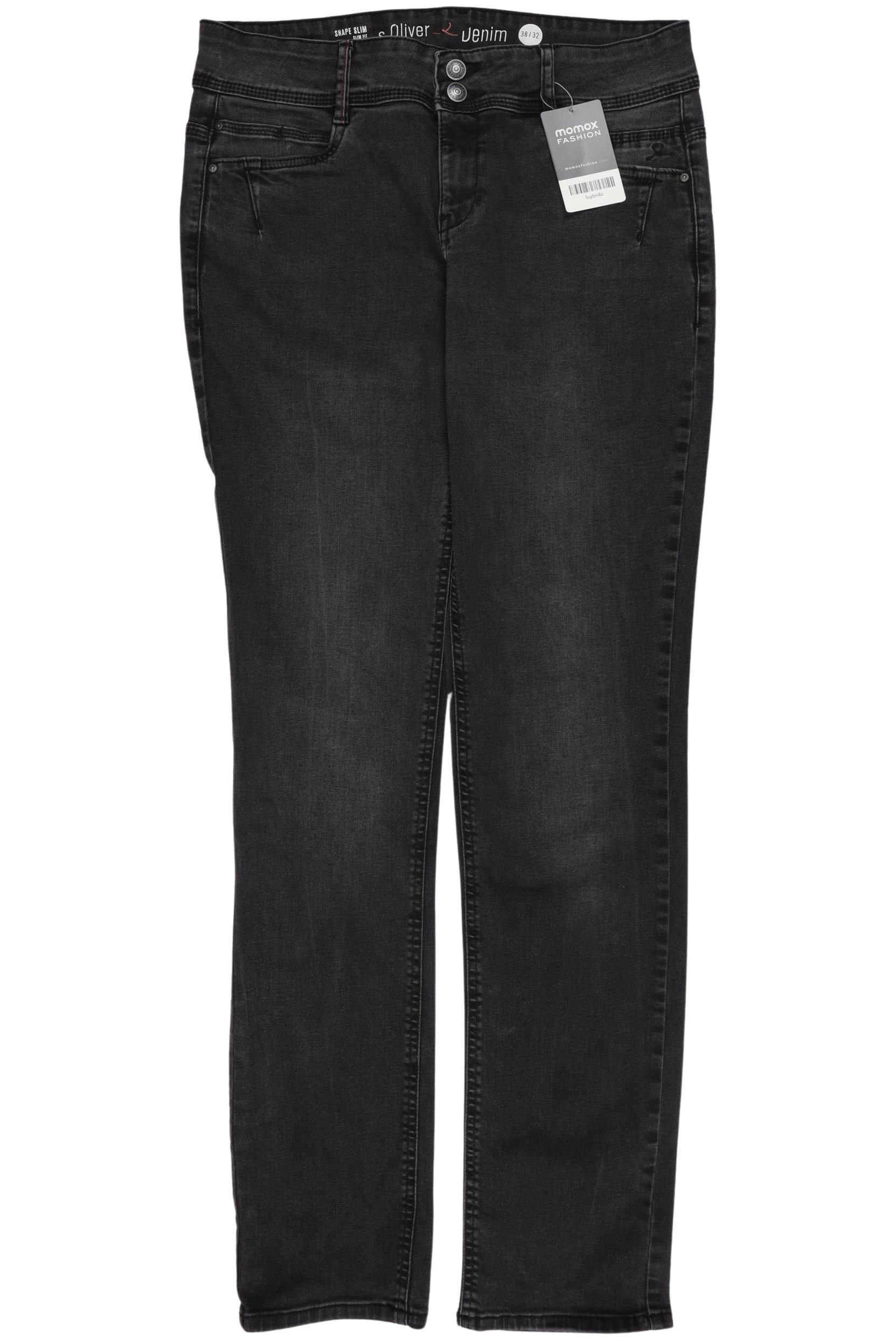 

s.Oliver Damen Jeans, grau, Gr. 38