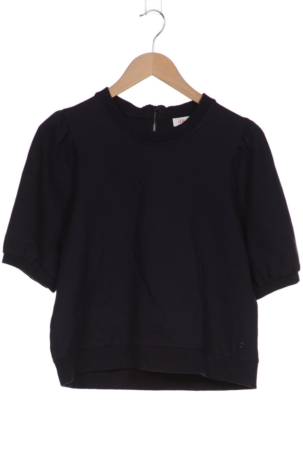 

s.Oliver Damen Sweatshirt, marineblau