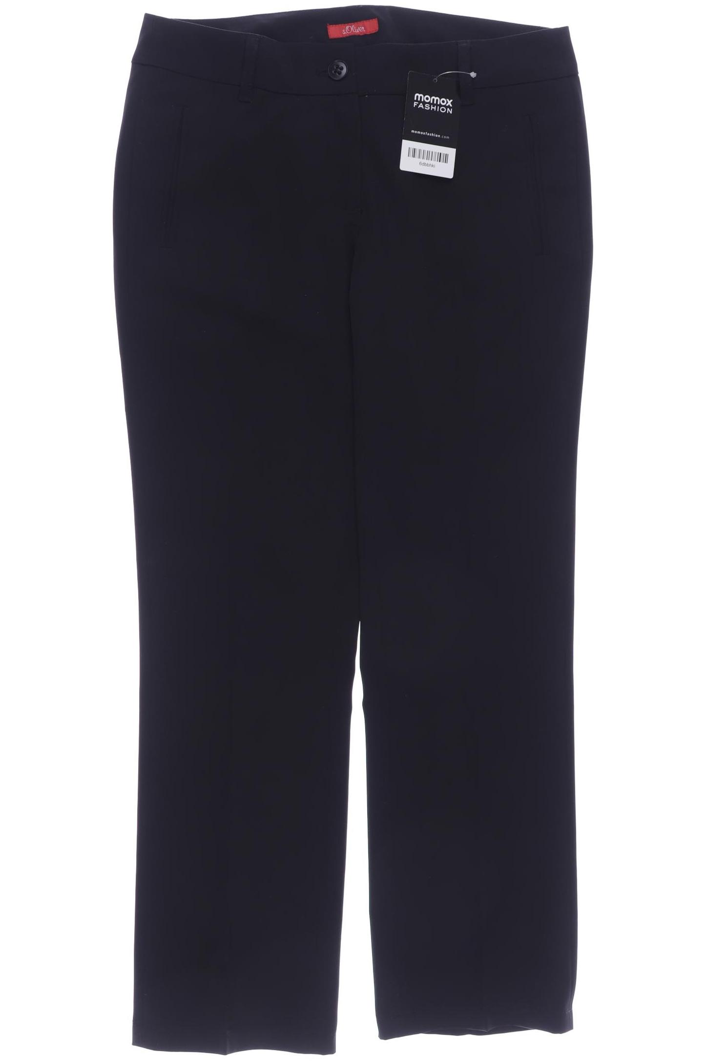 

s.Oliver Damen Stoffhose, schwarz, Gr. 36