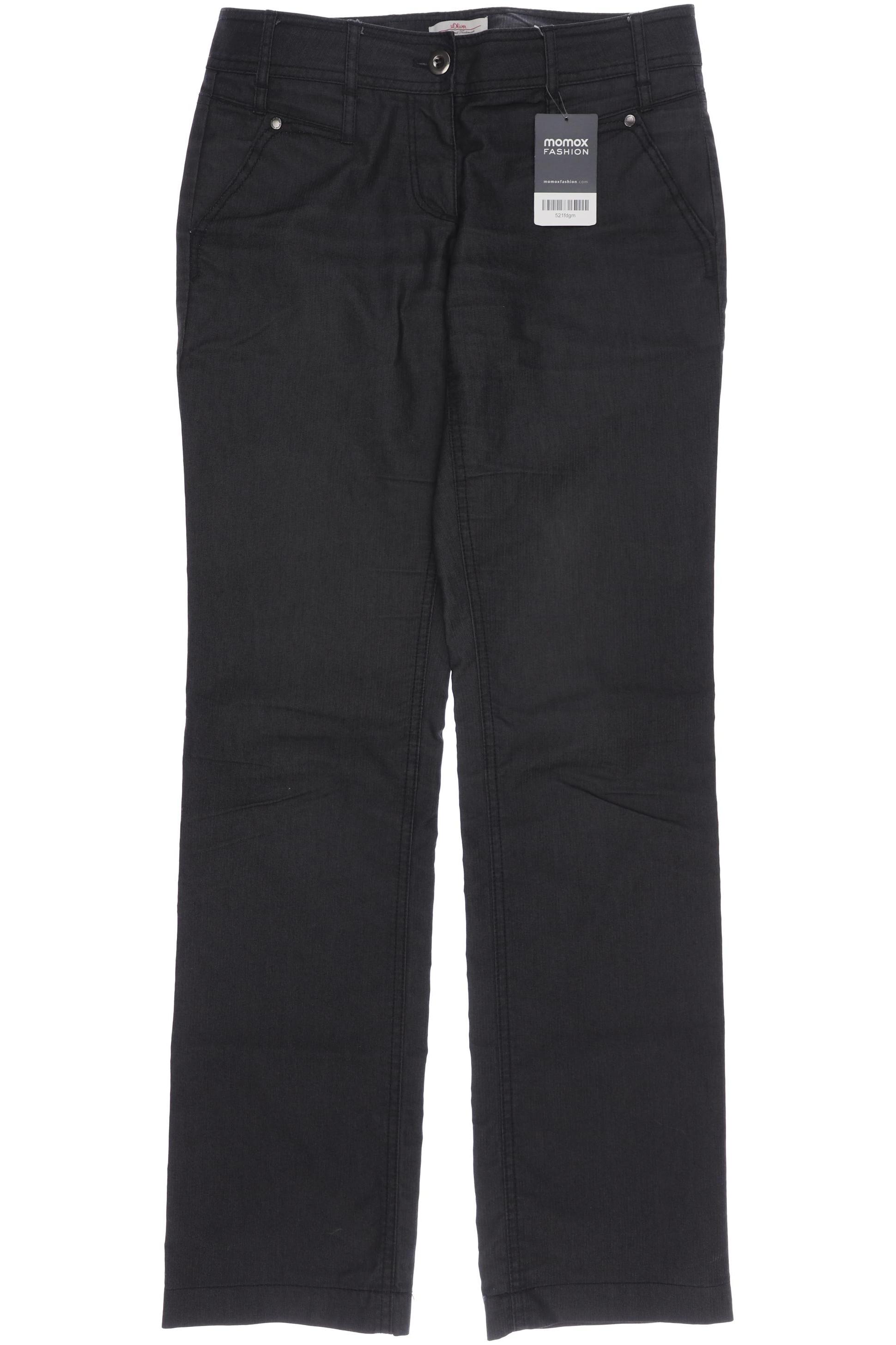 

s.Oliver Damen Stoffhose, schwarz, Gr. 36
