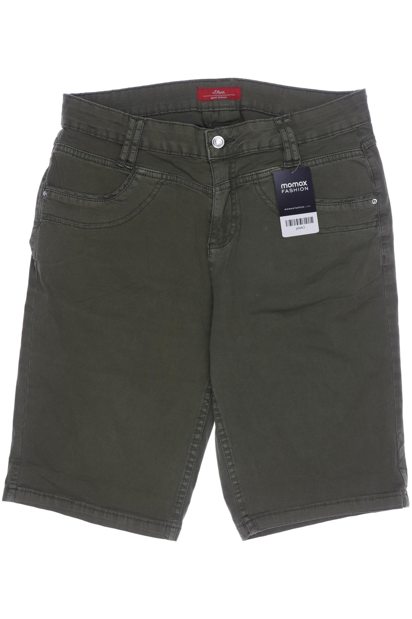 

s.Oliver Damen Shorts, grün, Gr. 38