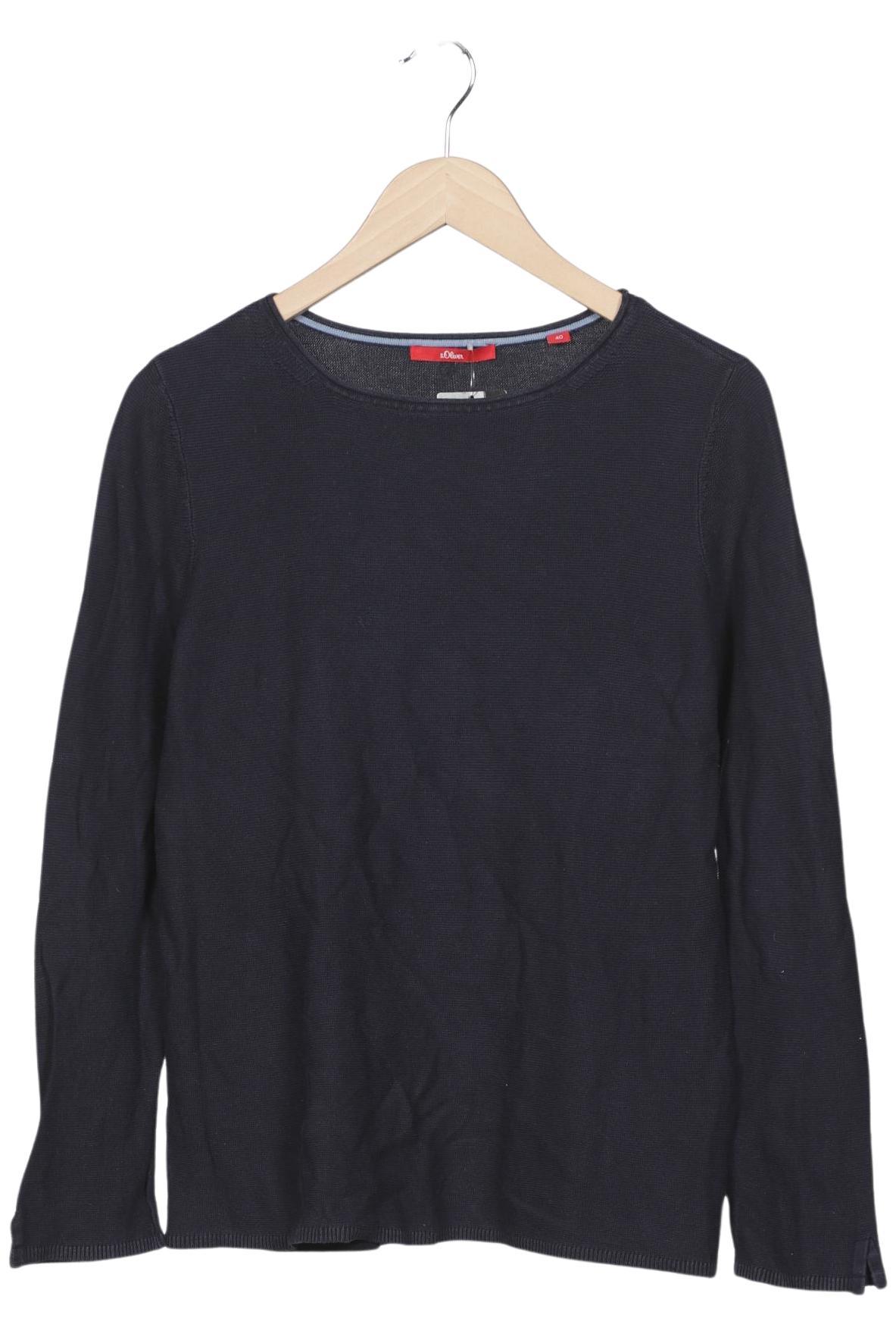 

s.Oliver Damen Pullover, marineblau, Gr. 40