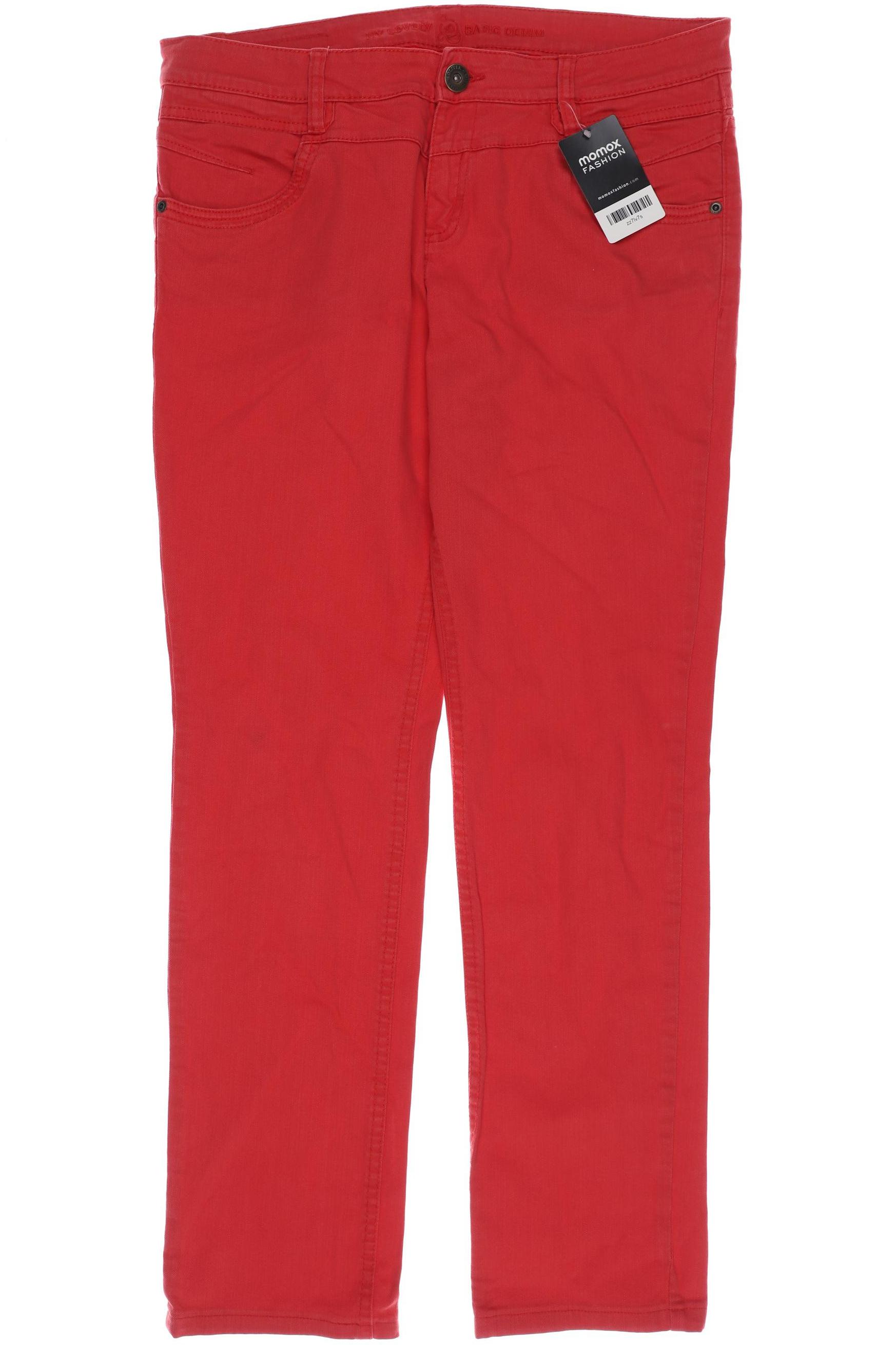 

s.Oliver Damen Jeans, rot, Gr. 33