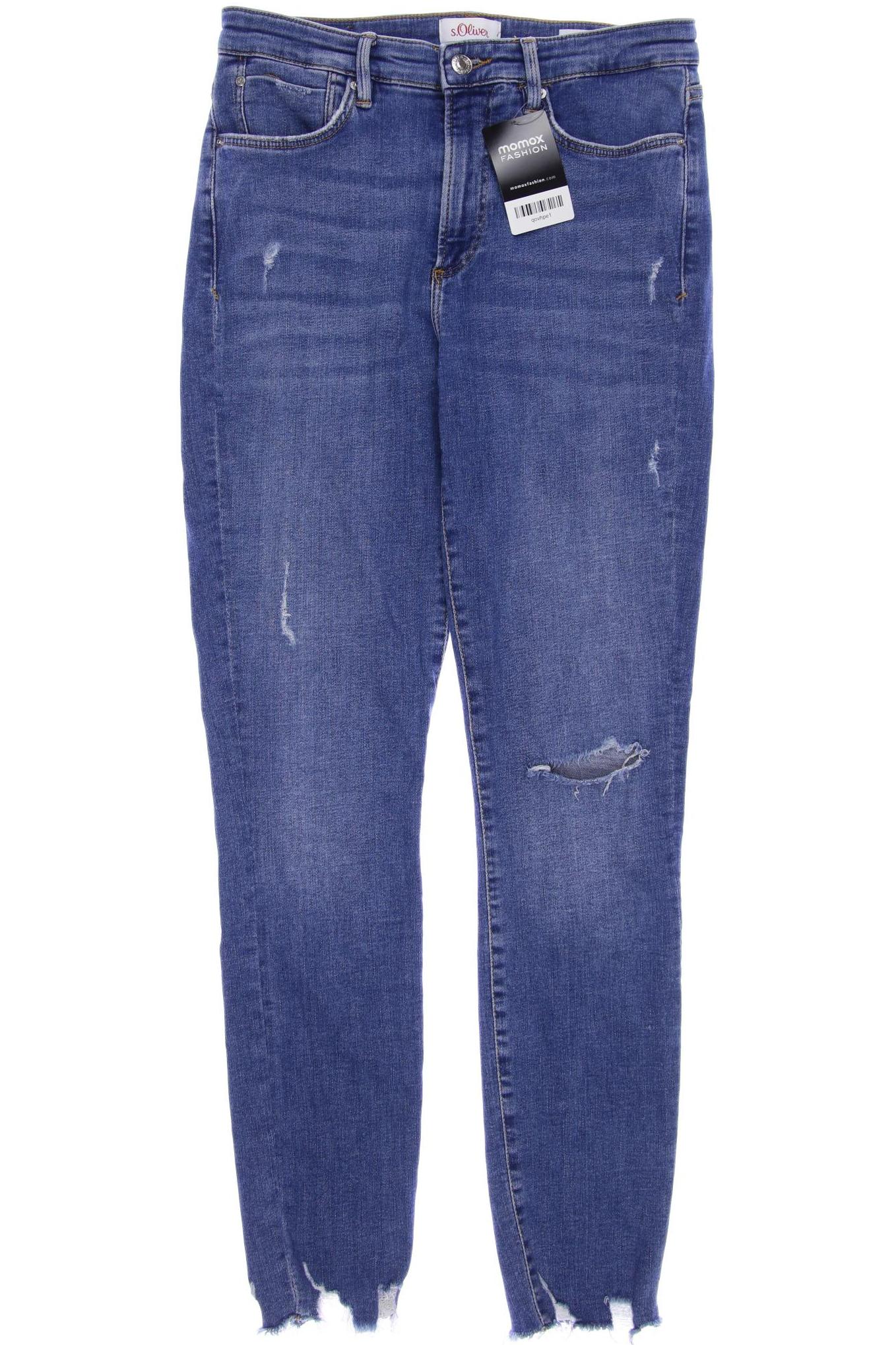 

s.Oliver Damen Jeans, blau