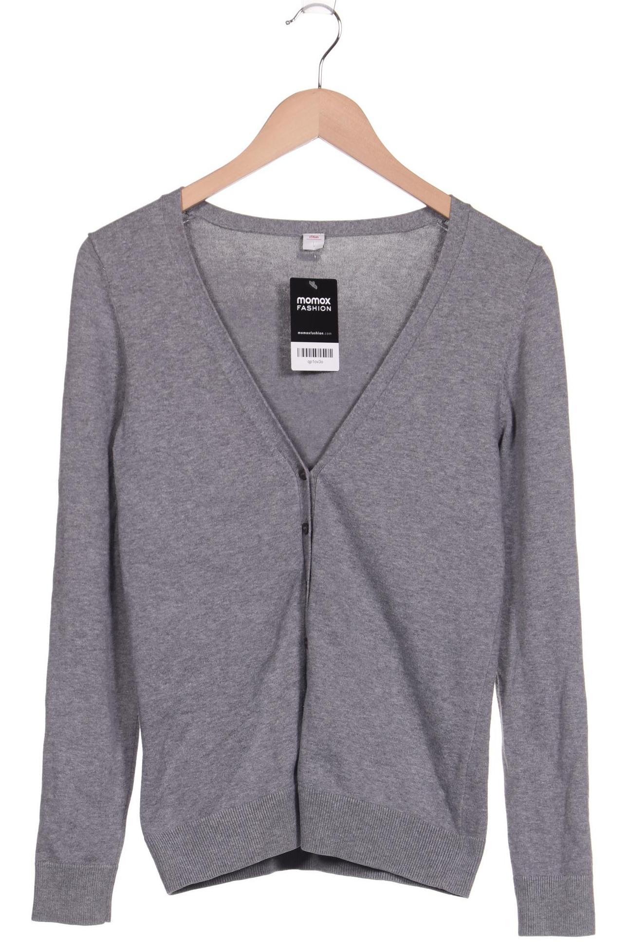 

s.Oliver Damen Strickjacke, grau