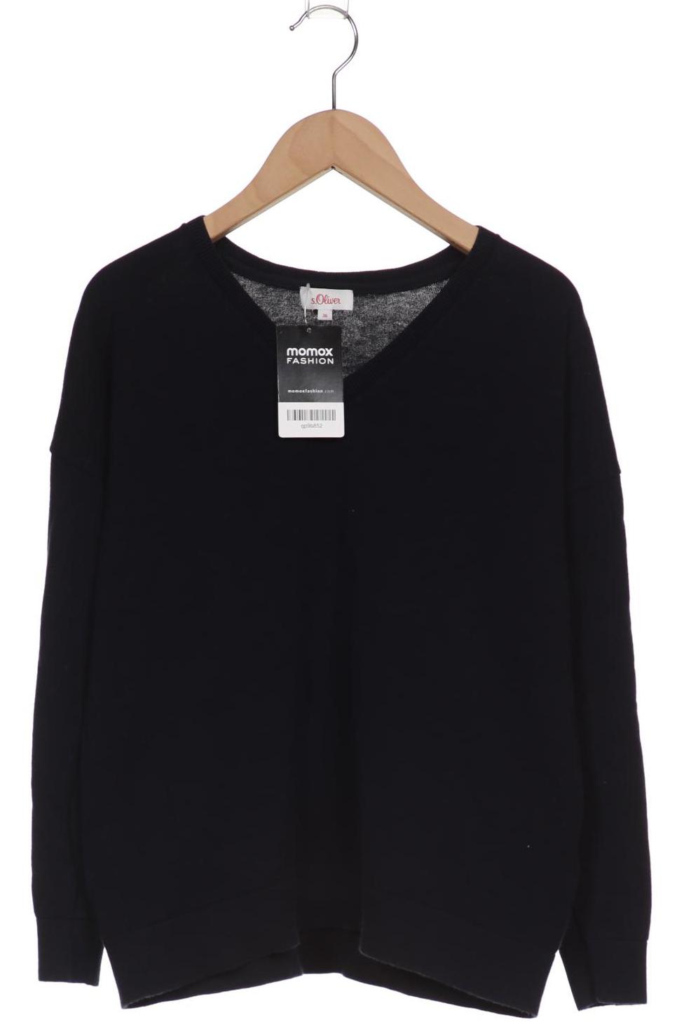 

s.Oliver Damen Pullover, marineblau