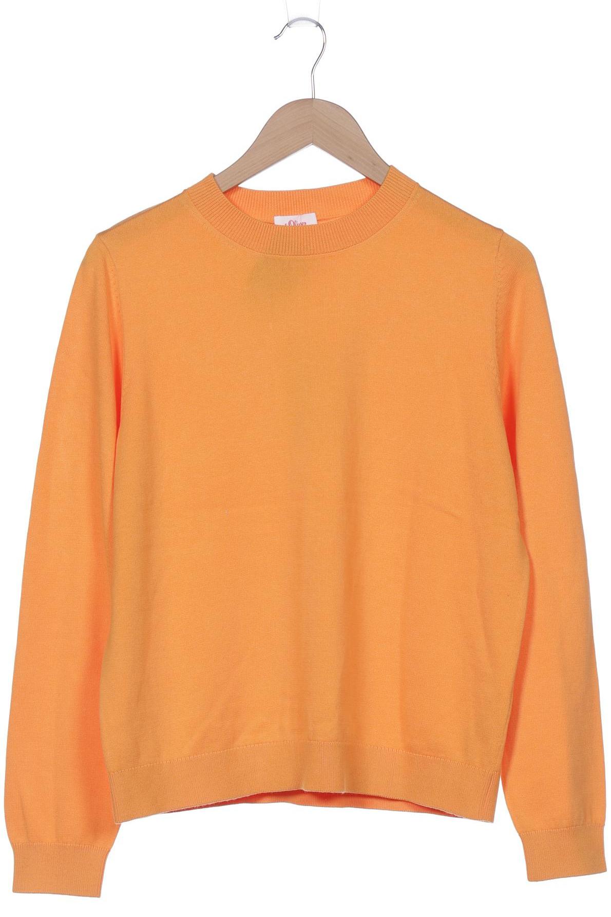 

s.Oliver Damen Pullover, orange, Gr. 42