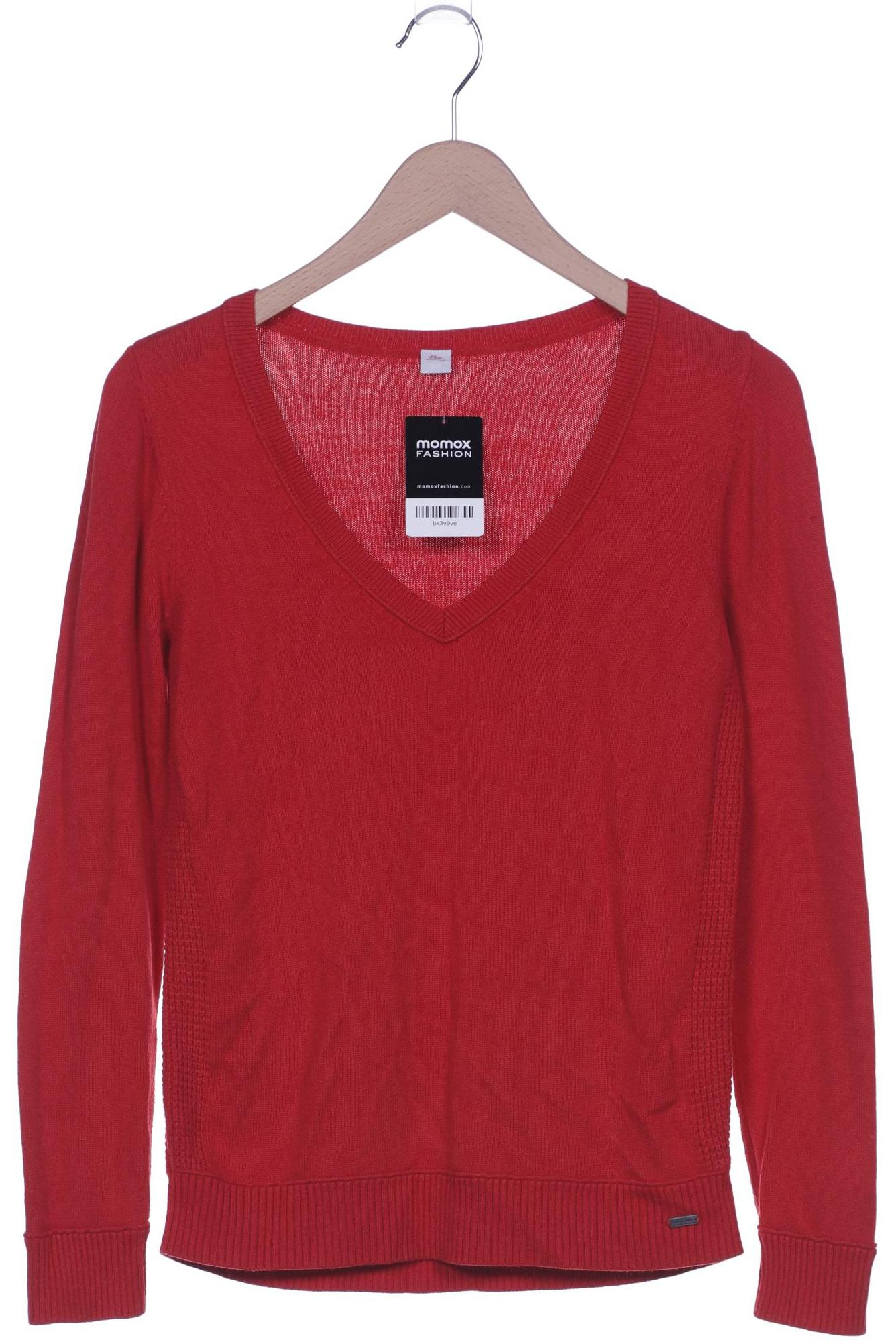 

s.Oliver Damen Pullover, rot, Gr. 38