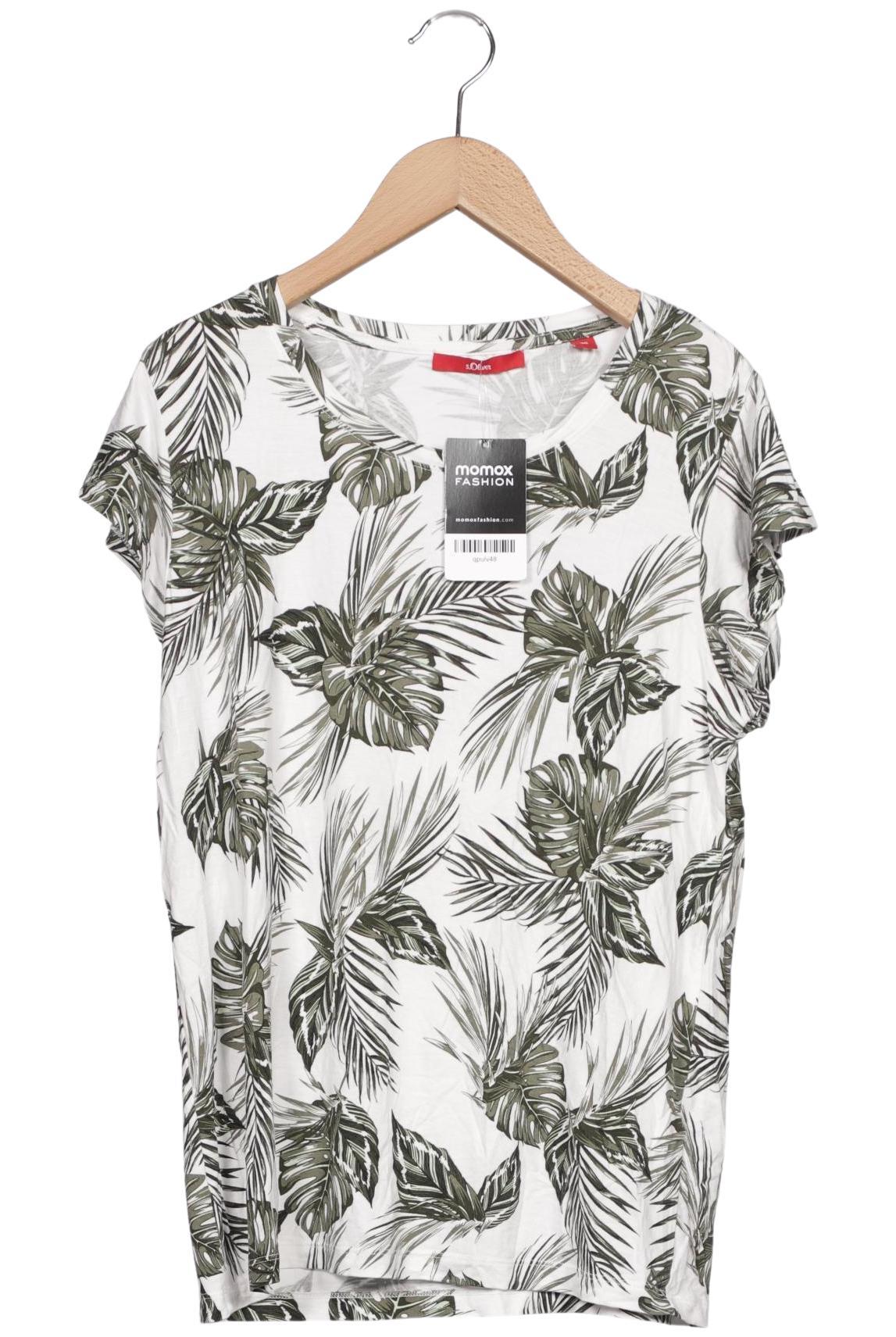 

s.Oliver Damen T-Shirt, weiß, Gr. 36