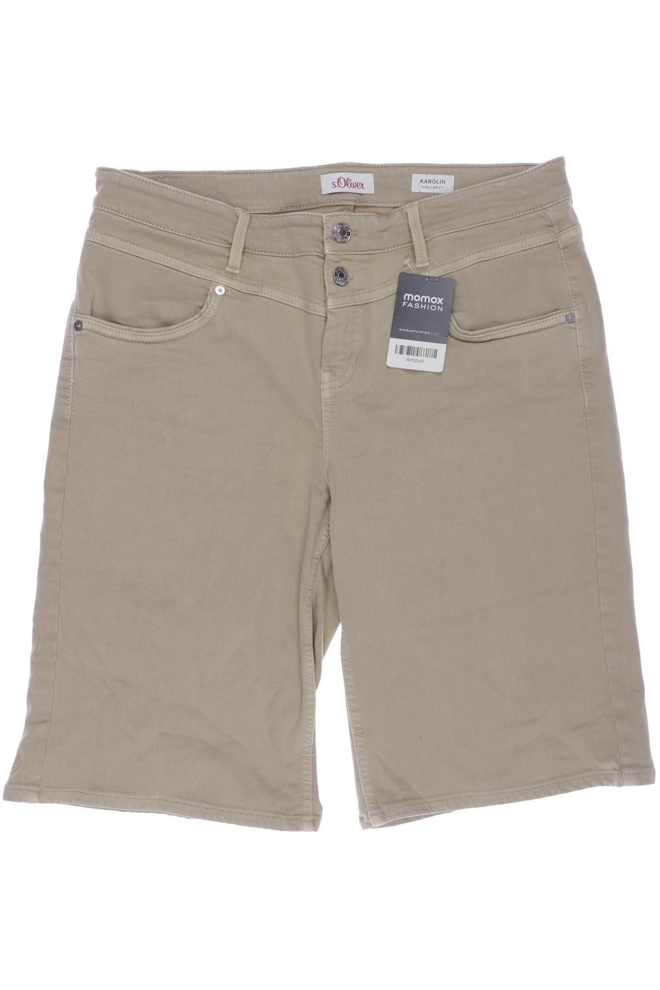 

s.Oliver Damen Shorts, beige, Gr. 40