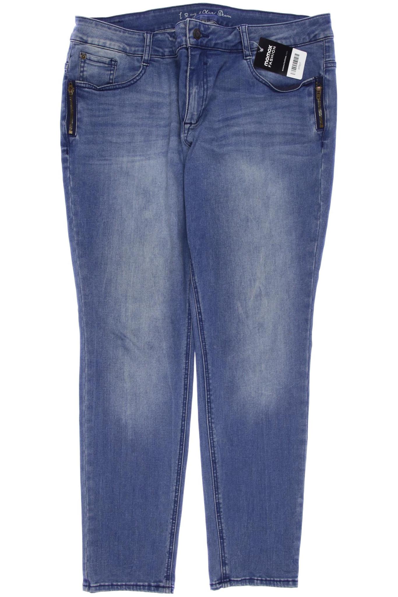 

s.Oliver Damen Jeans, blau