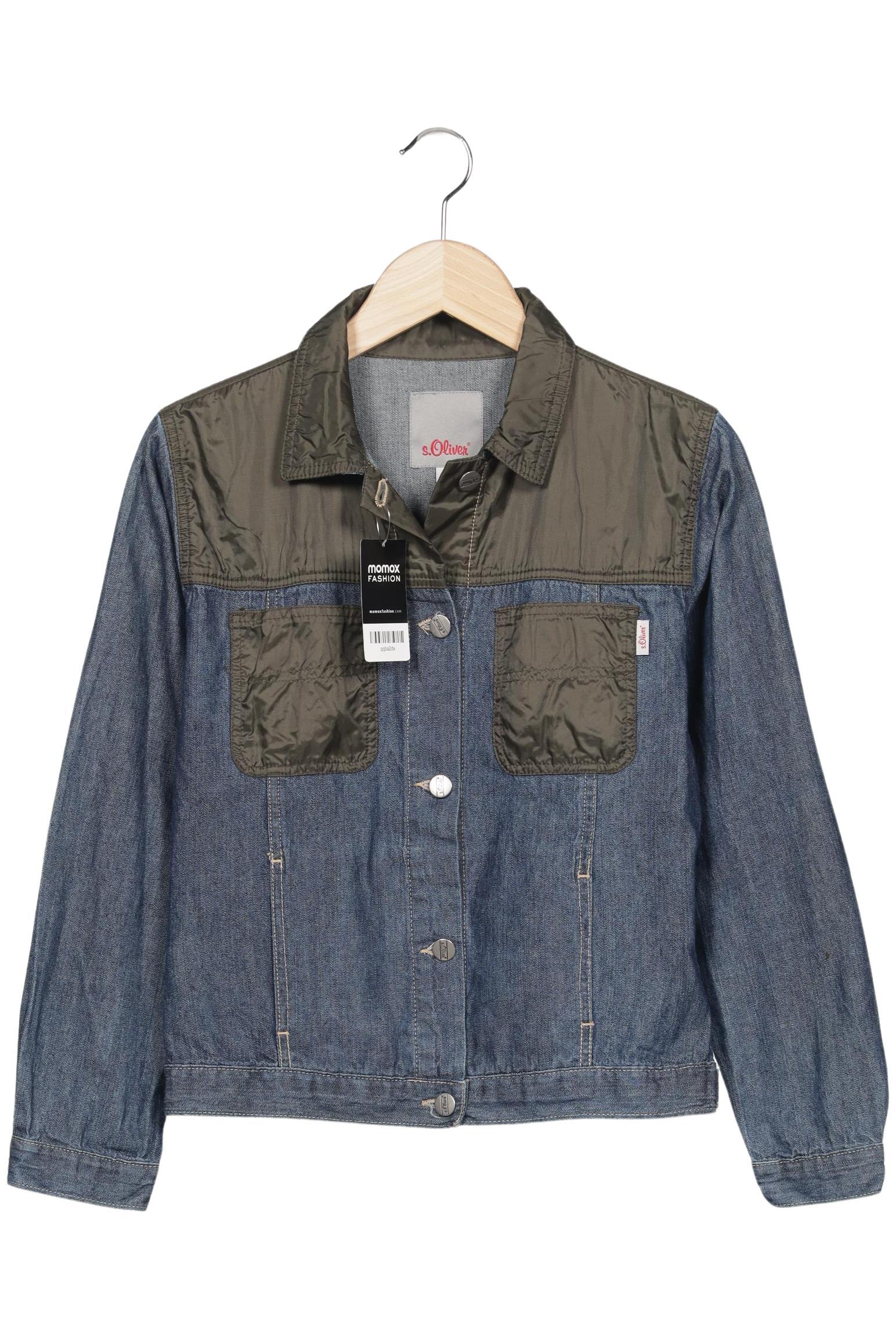 

s.Oliver Damen Jacke, blau, Gr. 42