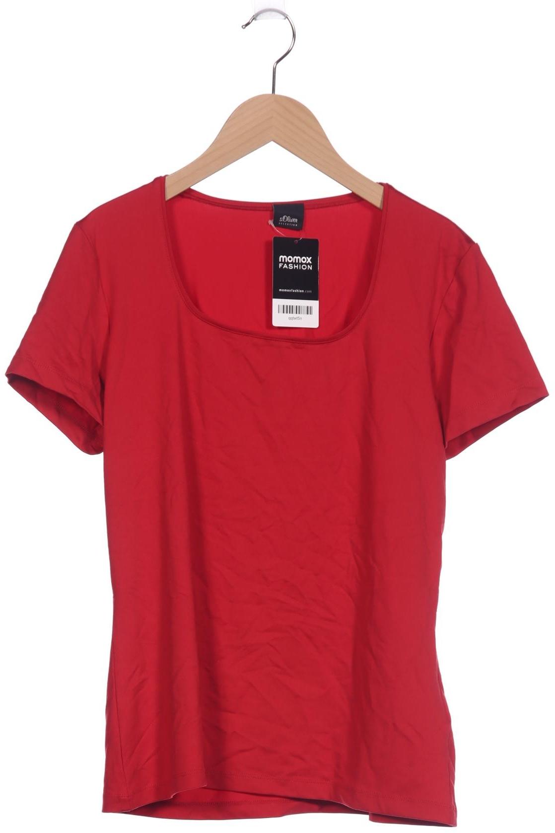

s.Oliver Damen T-Shirt, rot, Gr. 42