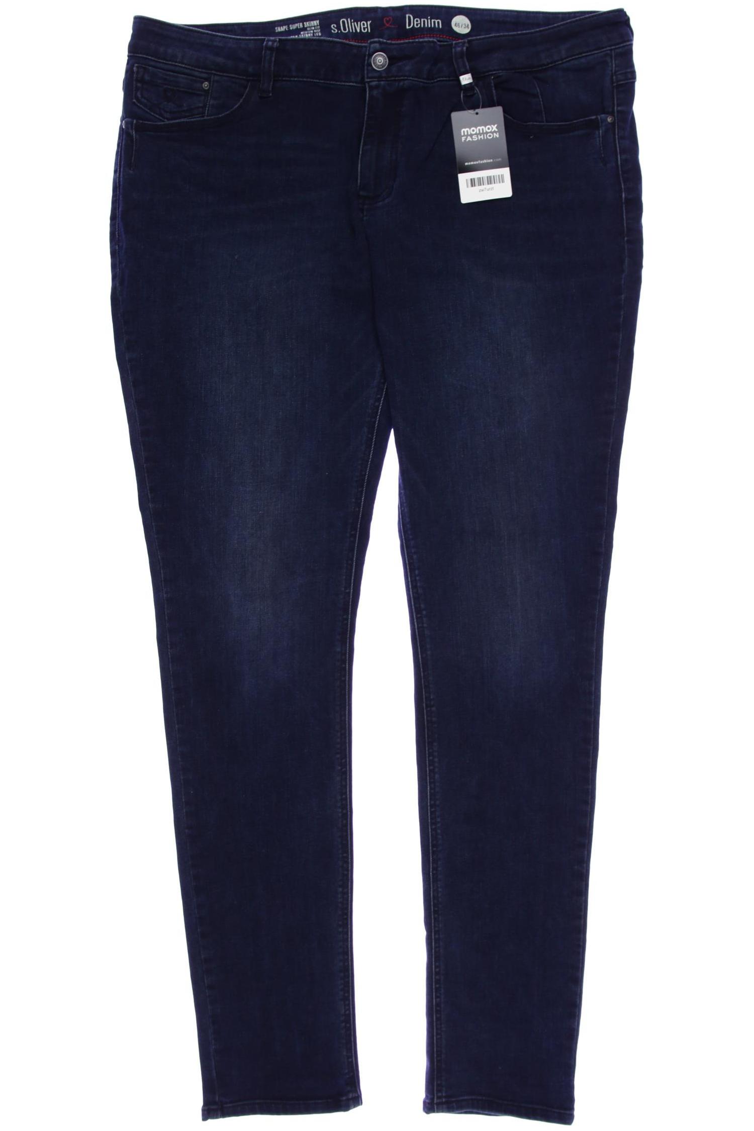 

s.Oliver Damen Jeans, marineblau, Gr. 46