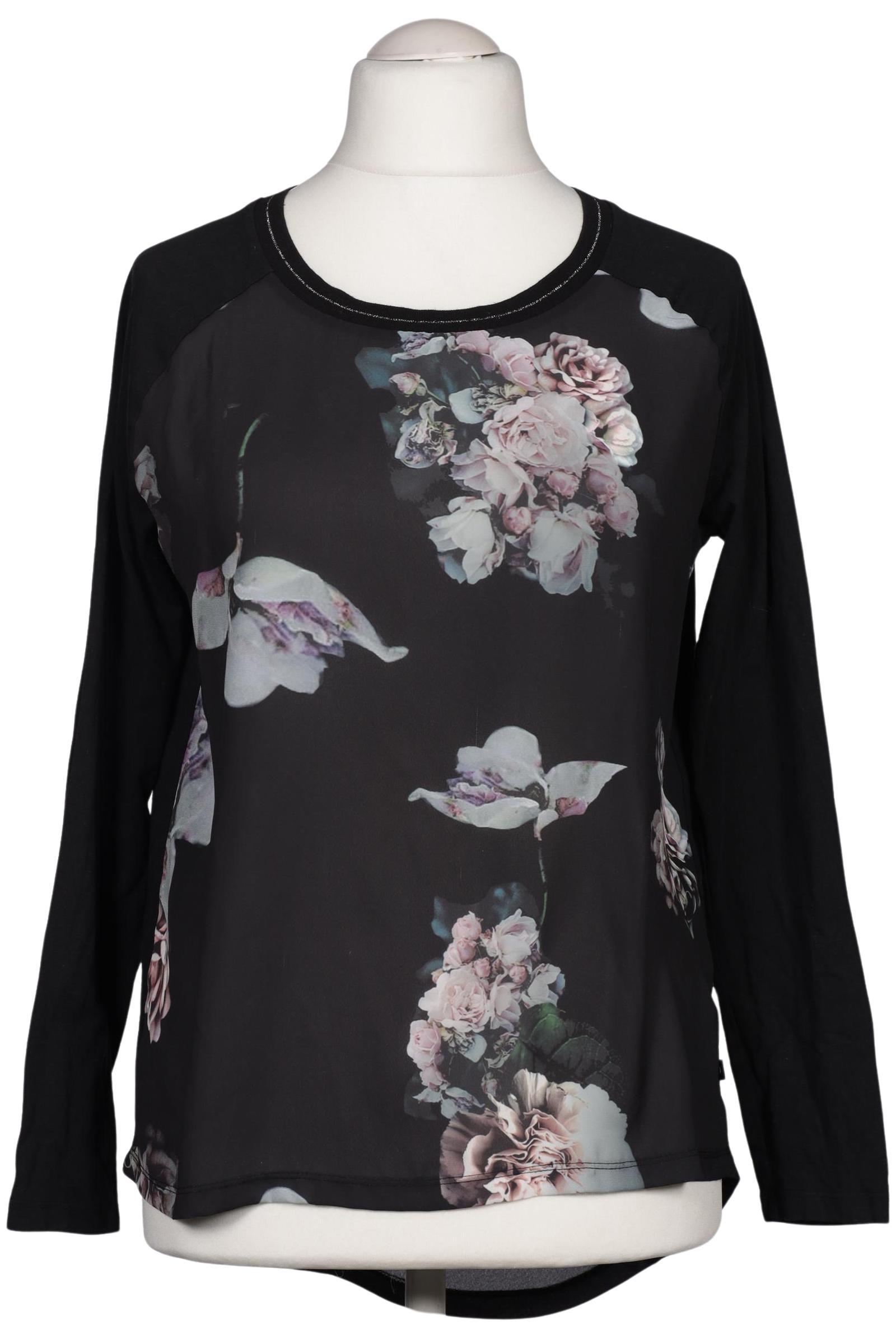 

s.Oliver Damen Langarmshirt, schwarz, Gr. 42