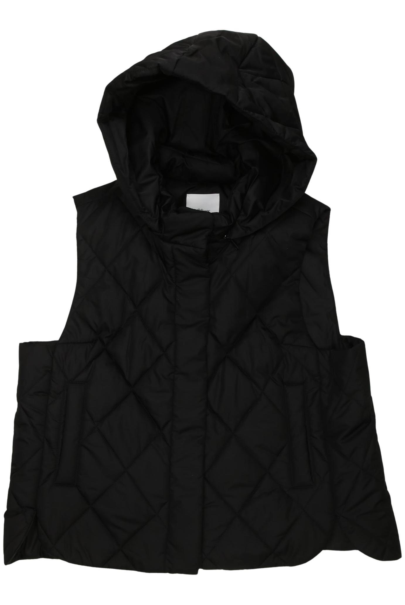 

s.Oliver Damen Weste, schwarz, Gr. 40