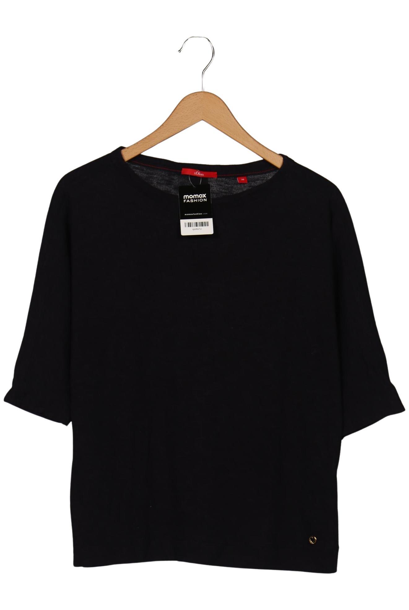 

s.Oliver Damen T-Shirt, marineblau, Gr. 38