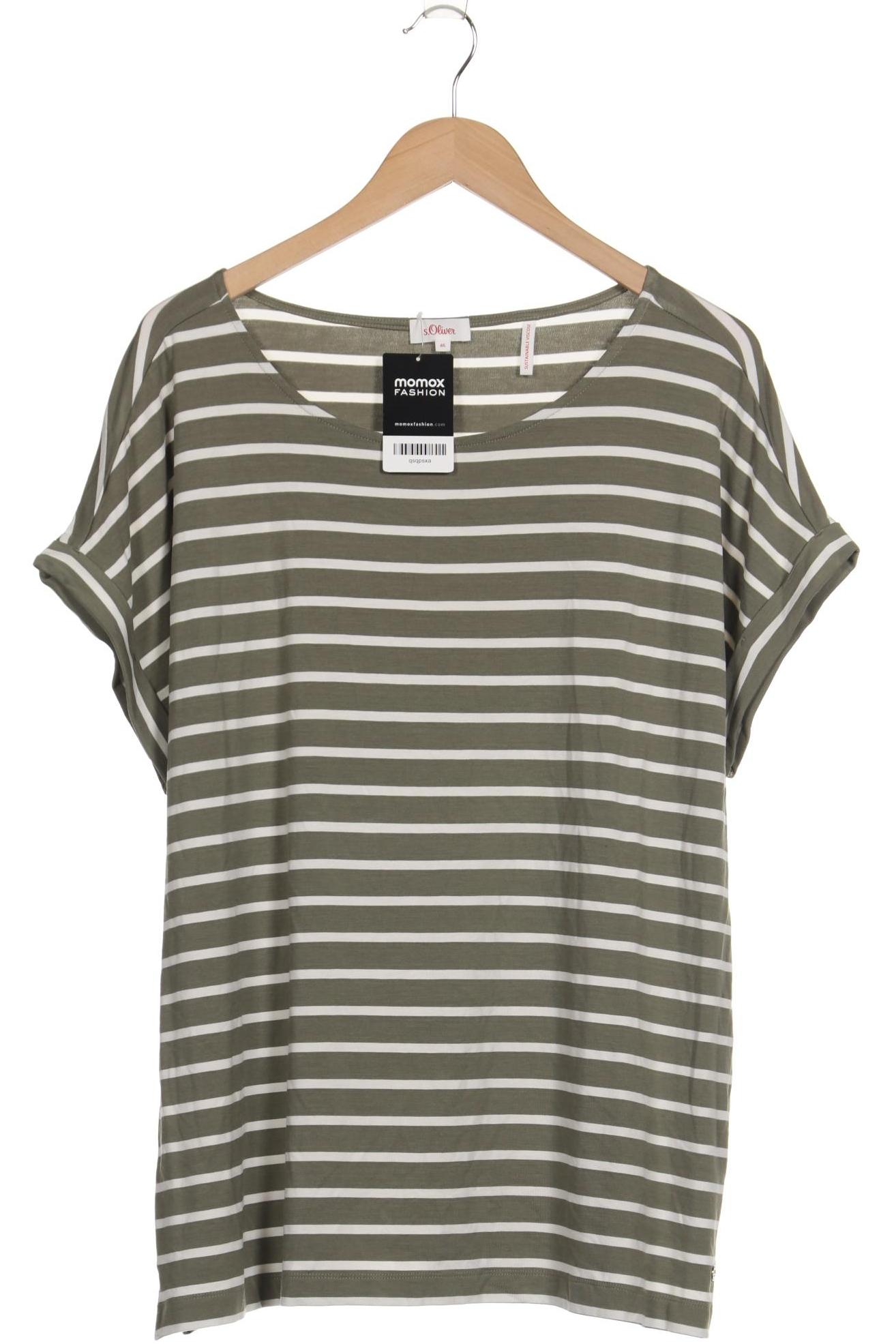 

s.Oliver Damen T-Shirt, grün, Gr. 46