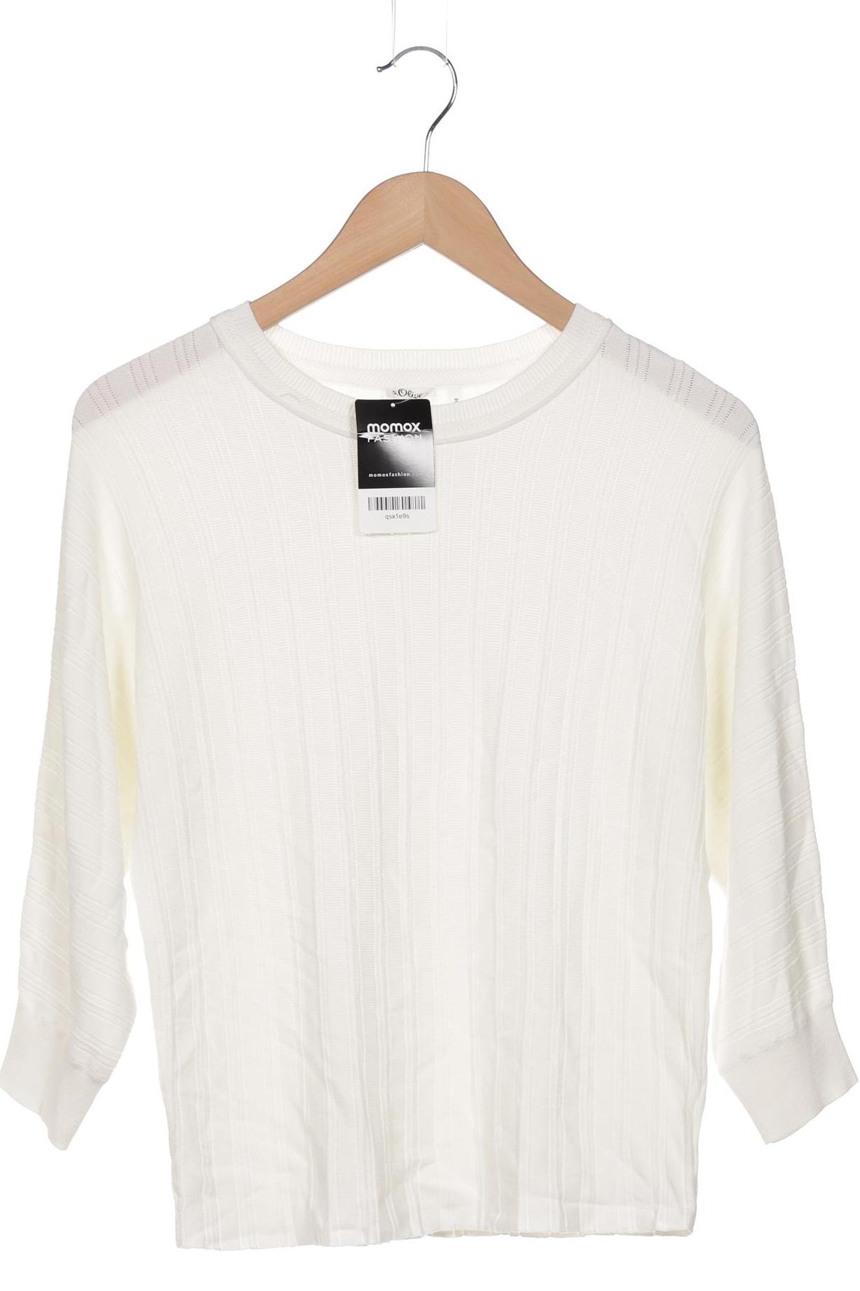 

s.Oliver Damen Pullover, cremeweiß, Gr. 38