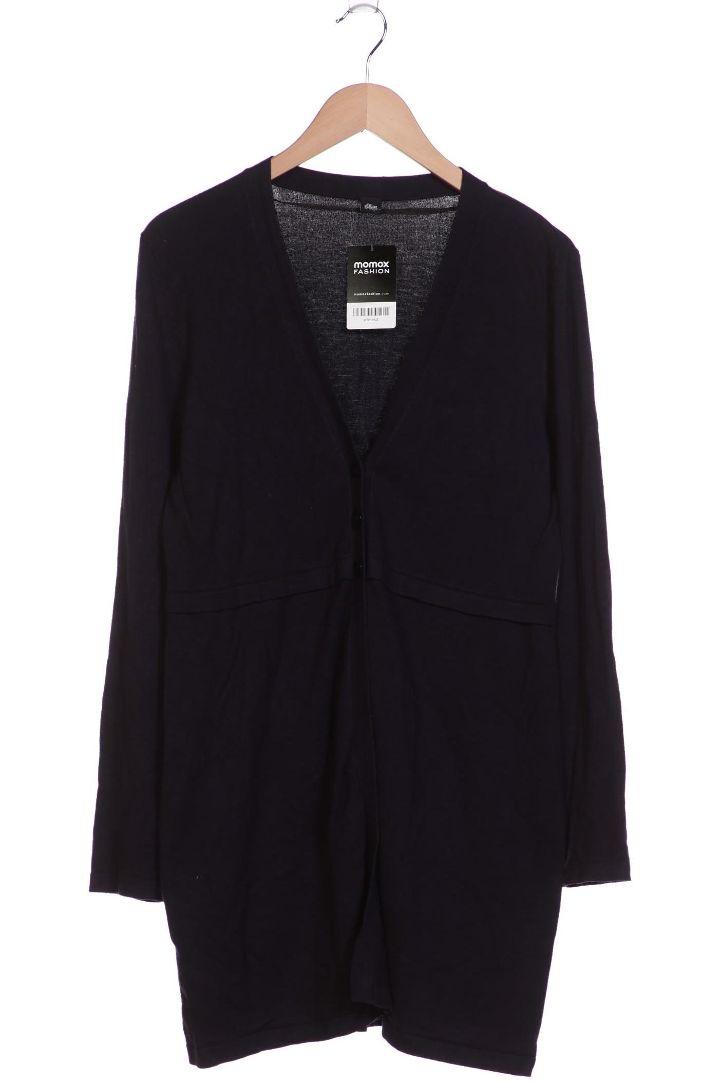 

s.Oliver Damen Strickjacke, marineblau, Gr. 44