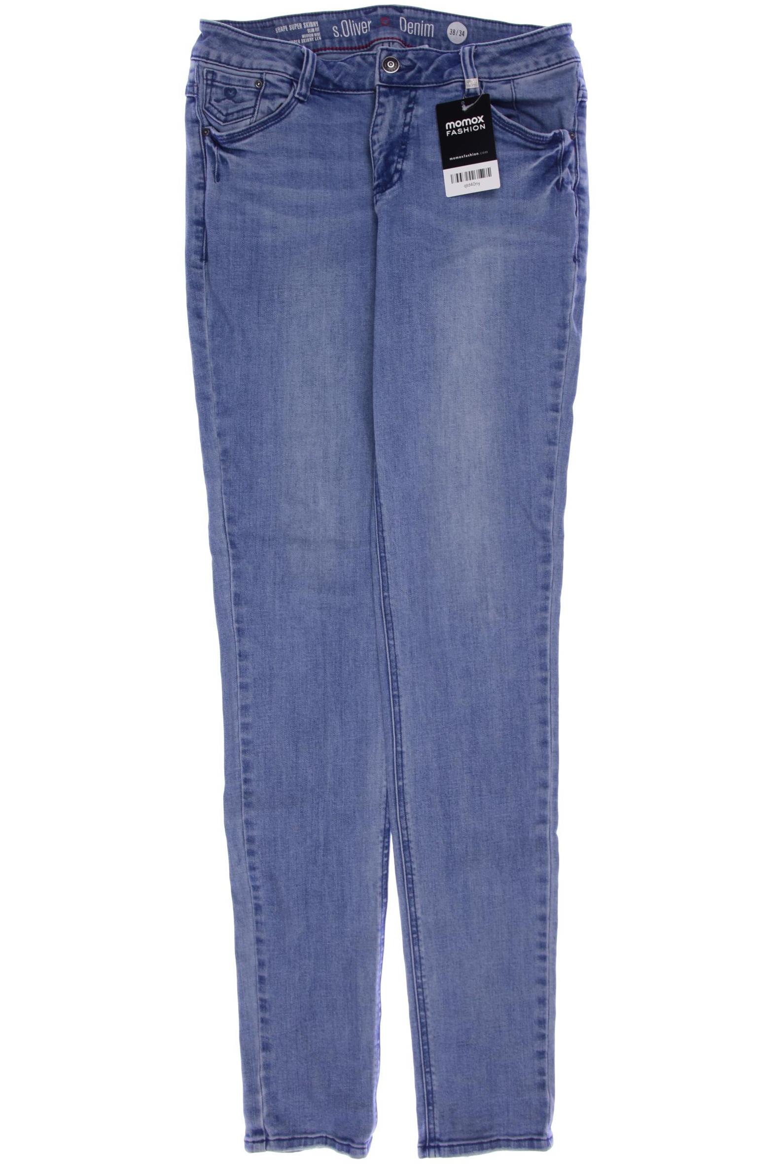 

s.Oliver Damen Jeans, blau