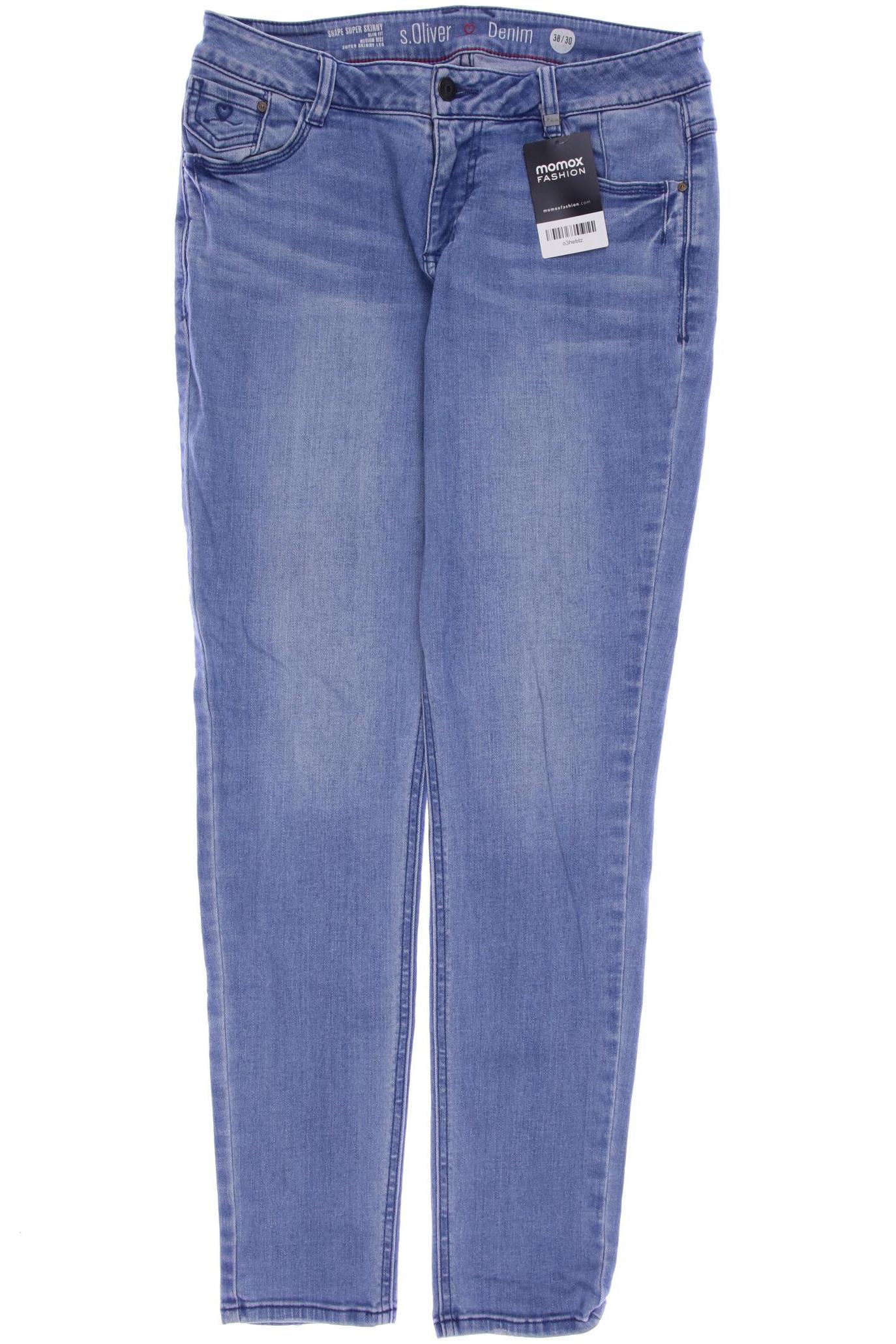 

s.Oliver Damen Jeans, blau
