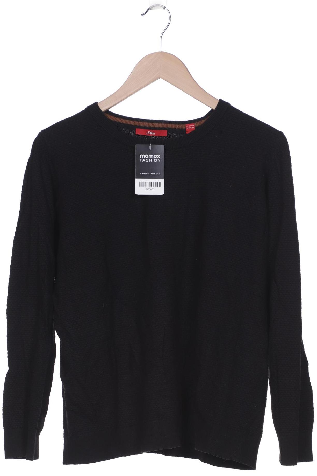 

s.Oliver Damen Pullover, schwarz