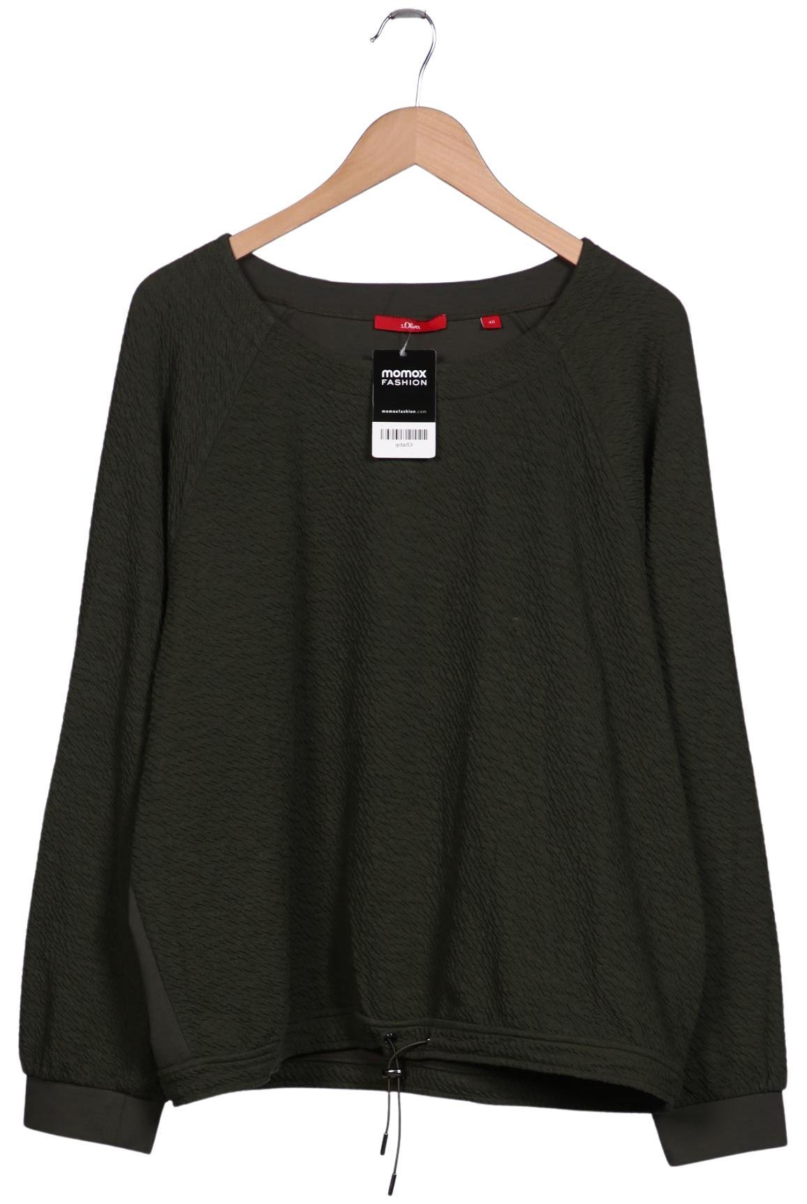 

s.Oliver Damen Sweatshirt, grün, Gr. 46