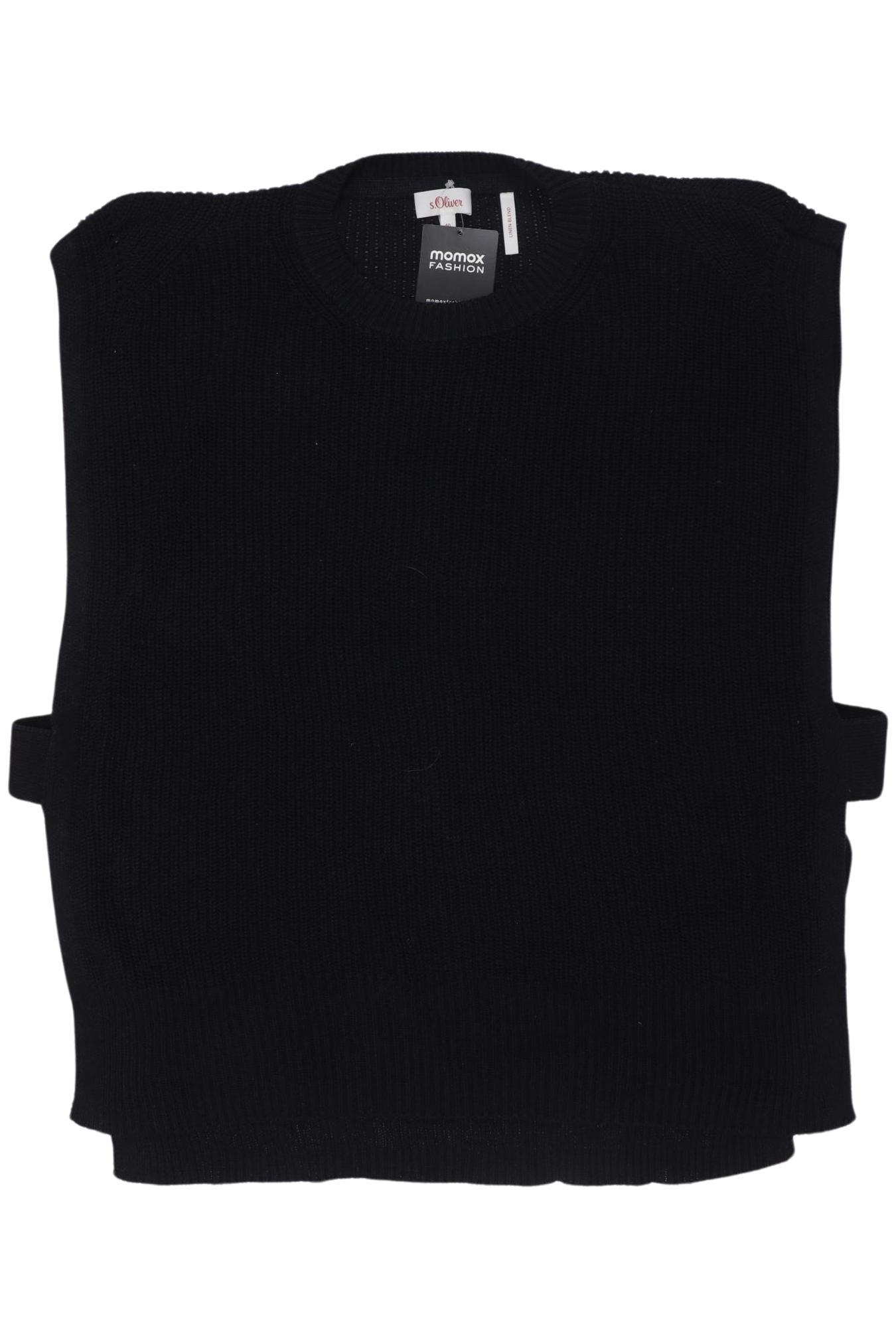 

s.Oliver Damen Pullover, schwarz, Gr. 40