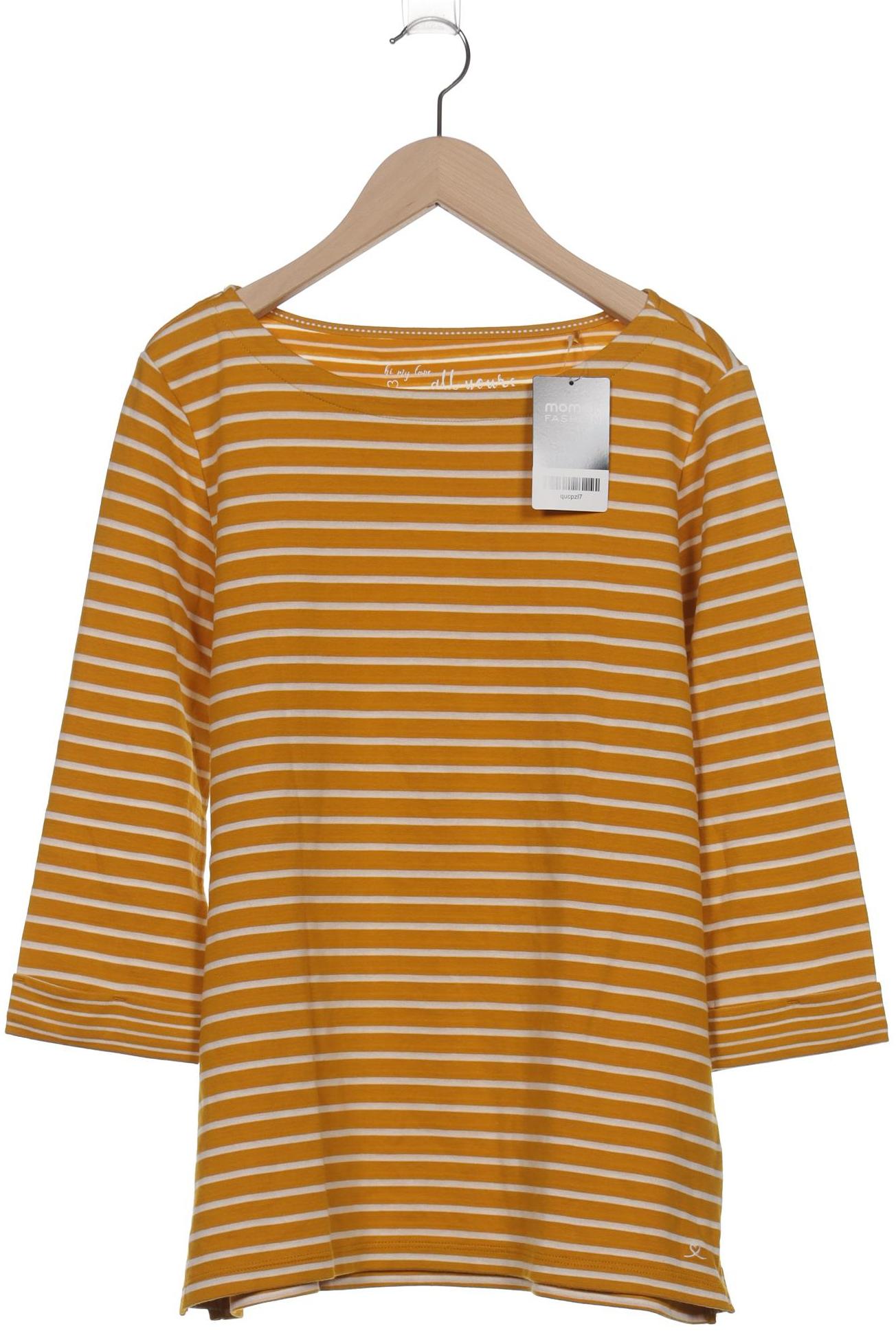 

s.Oliver Damen Langarmshirt, gelb, Gr. 40