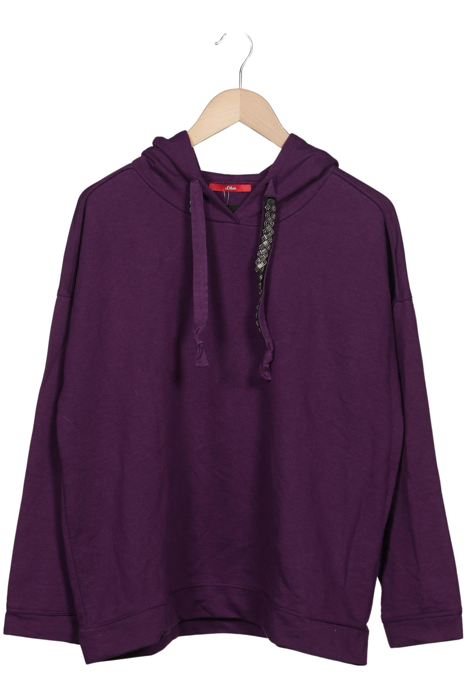 

s.Oliver Damen Kapuzenpullover, flieder, Gr. 44