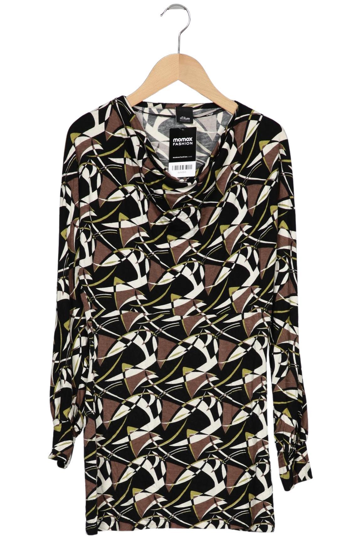 

s.Oliver Damen Langarmshirt, mehrfarbig, Gr. 36