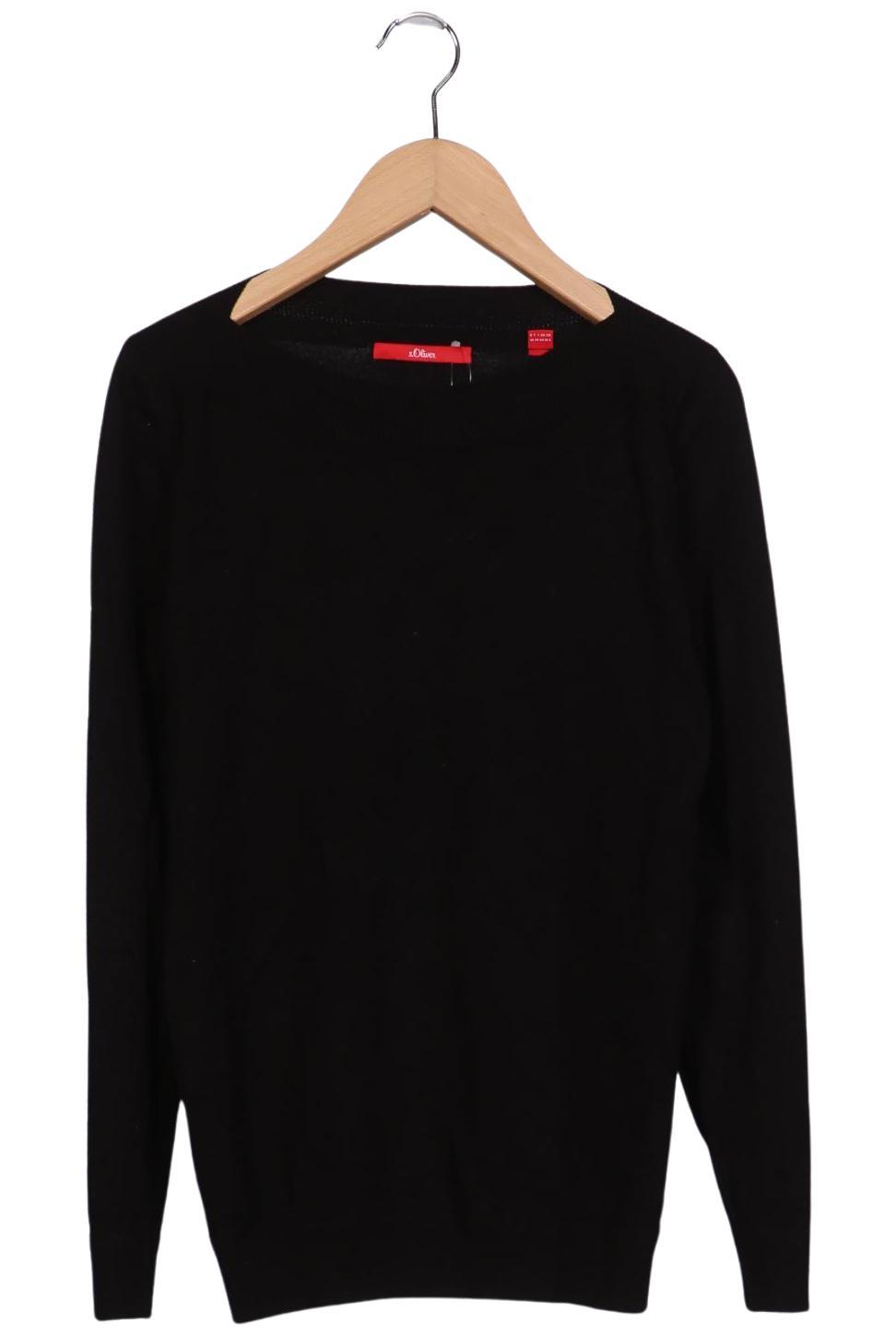 

s.Oliver Damen Pullover, schwarz, Gr. 36