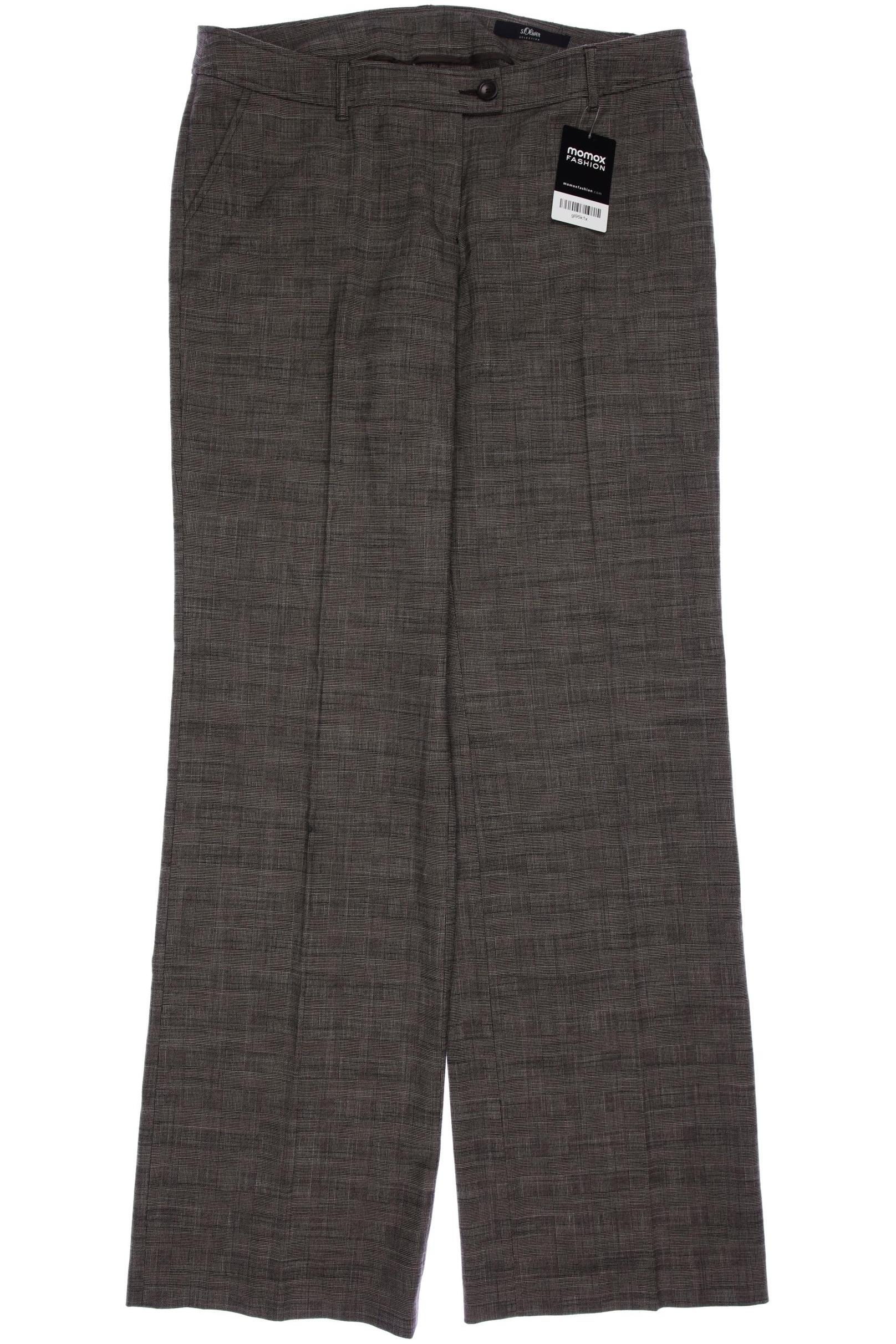 

s.Oliver Damen Stoffhose, braun, Gr. 40