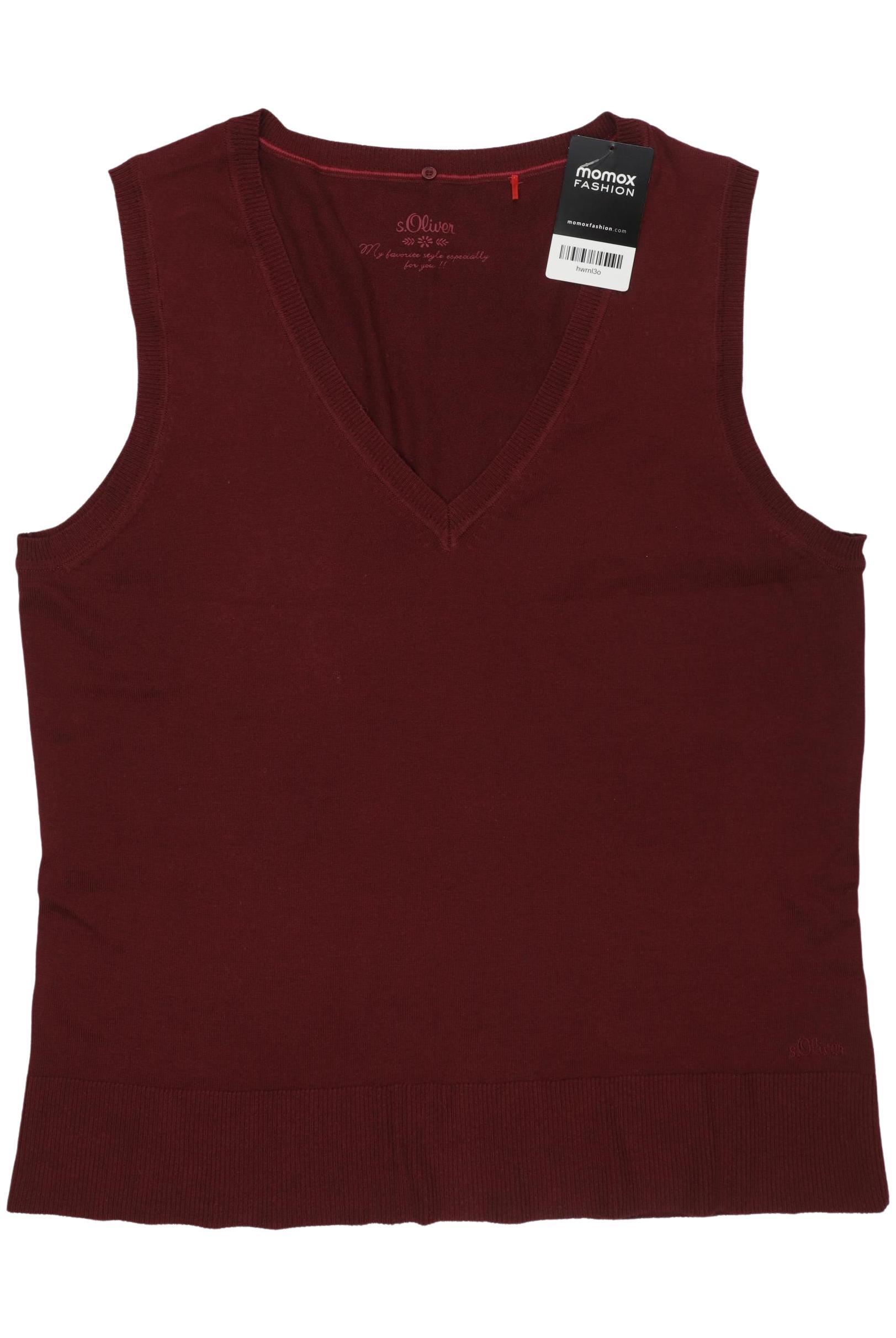 

s.Oliver Damen Pullover, bordeaux, Gr. 44