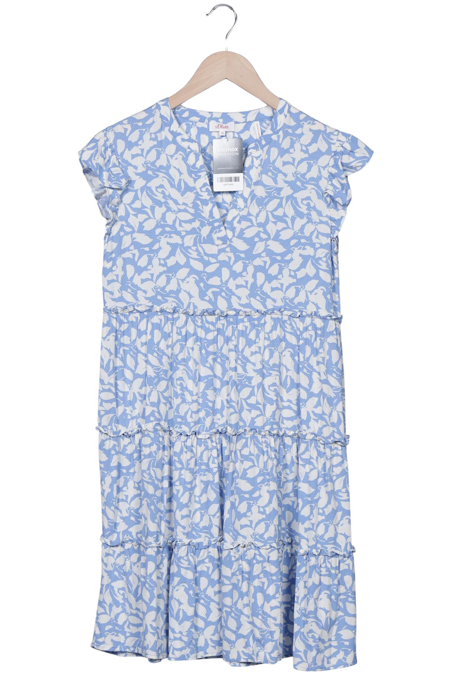 

s.Oliver Damen Kleid, blau, Gr. 32